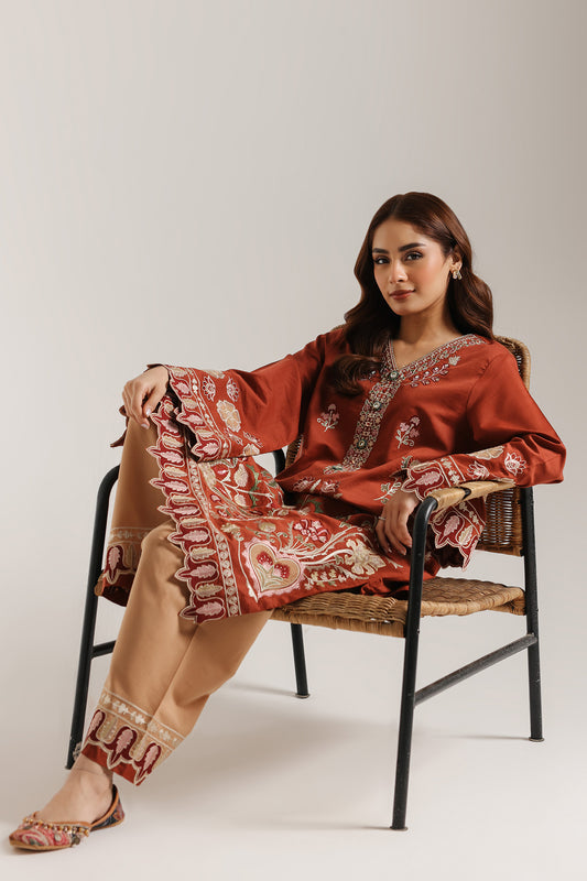 EMBROIDERED SUIT (E3795/103/308)