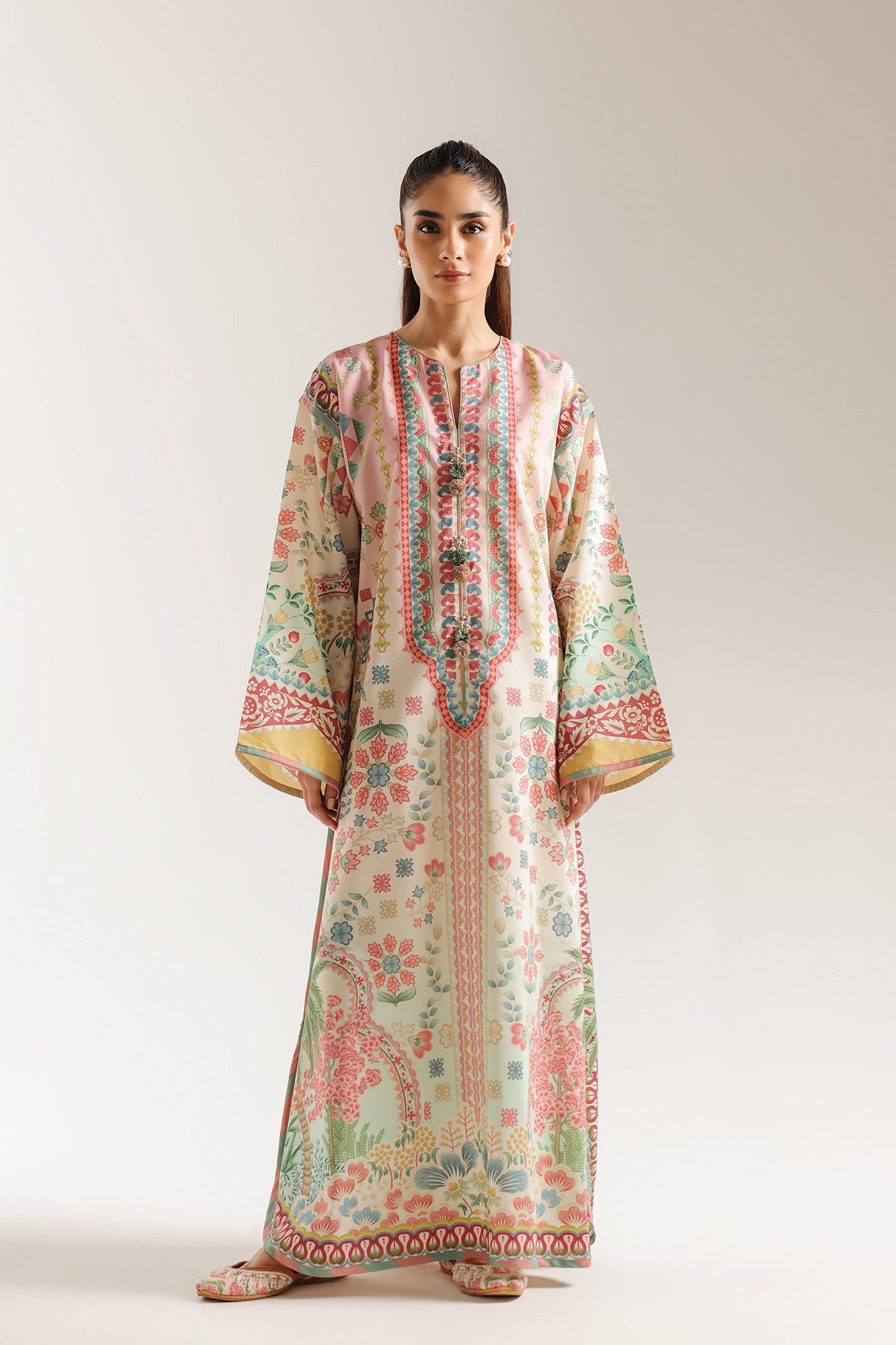 PRINTED KAFTAN (E4339/103/424)