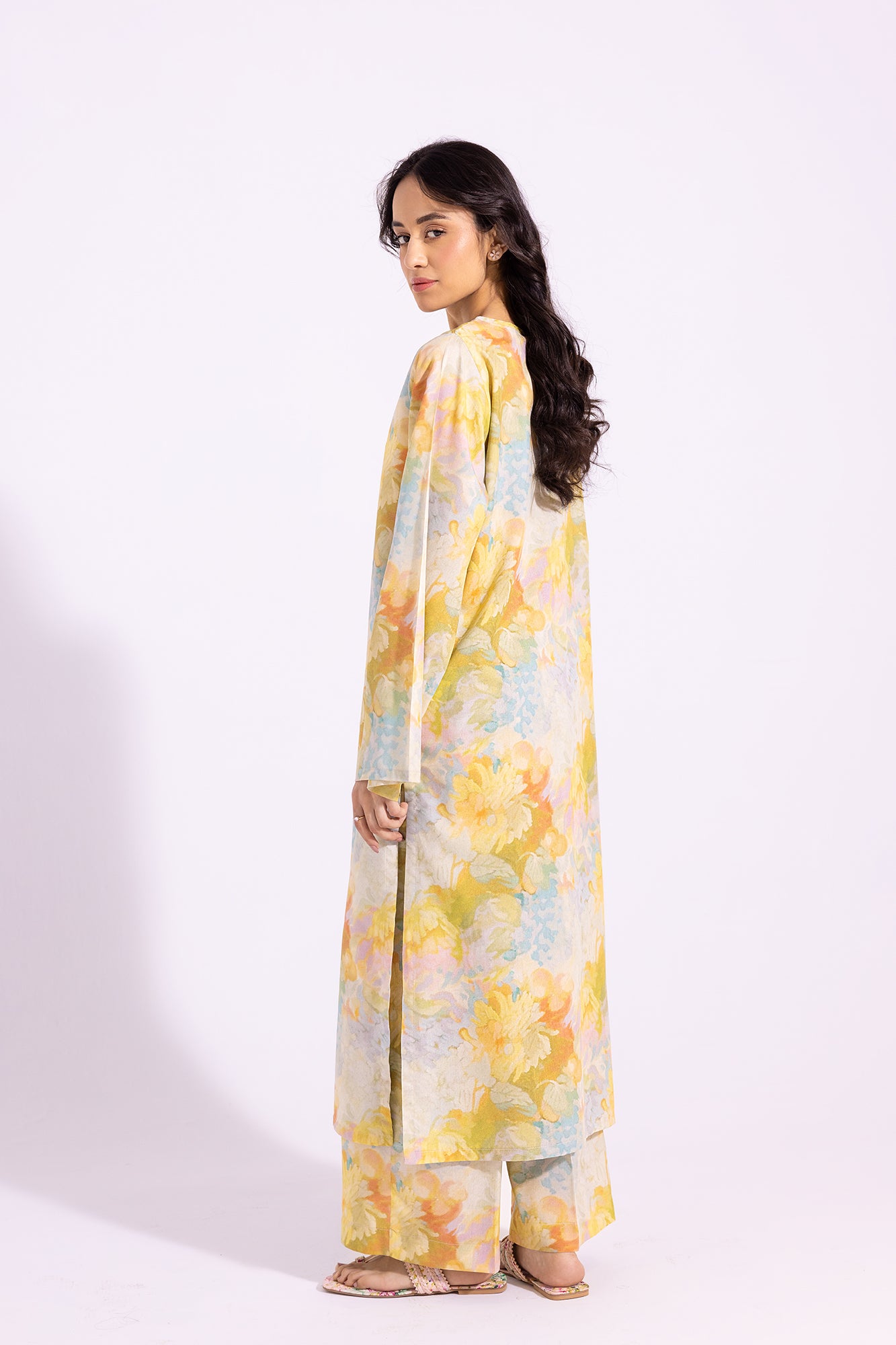 Zara Floral Print Suit