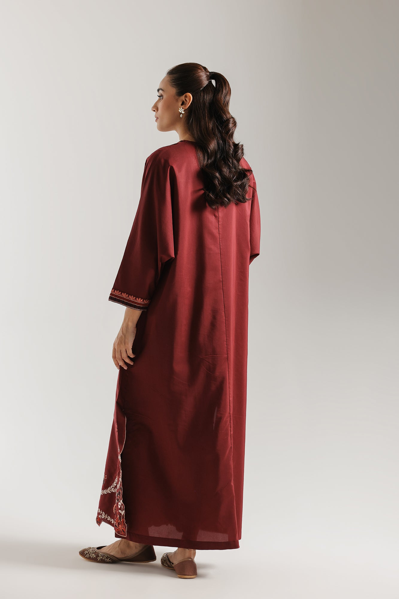 EMBROIDERED KAFTAN (E4502/103/302)