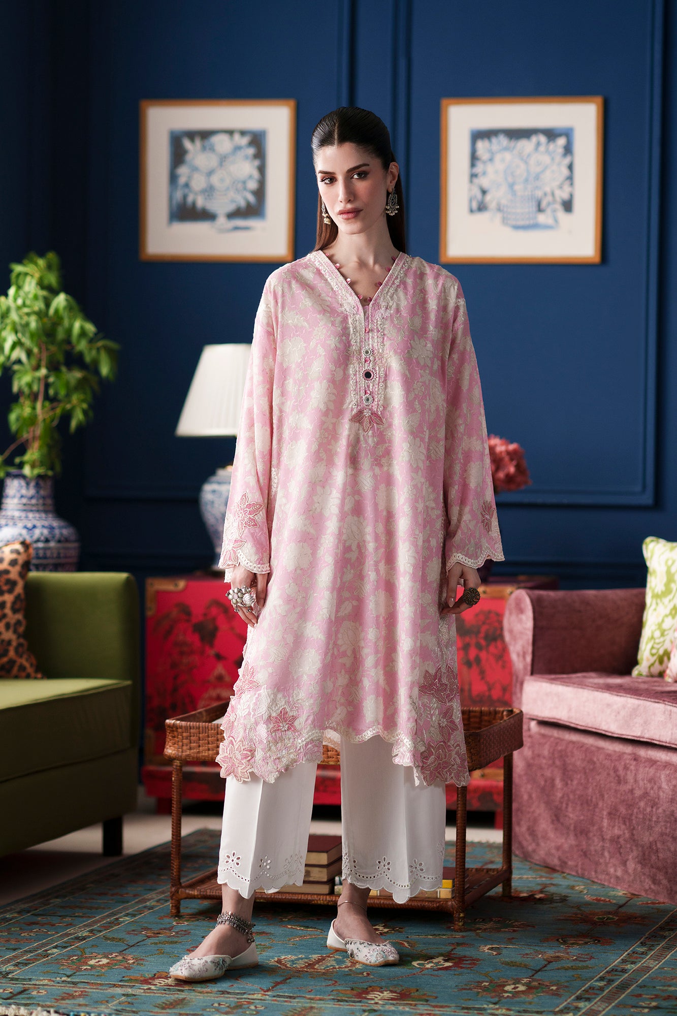 EMBROIDERED SUIT (E4512/103/412)