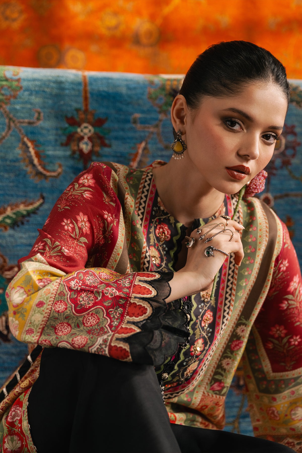 EMBROIDERED SUIT (E4727-103-414)