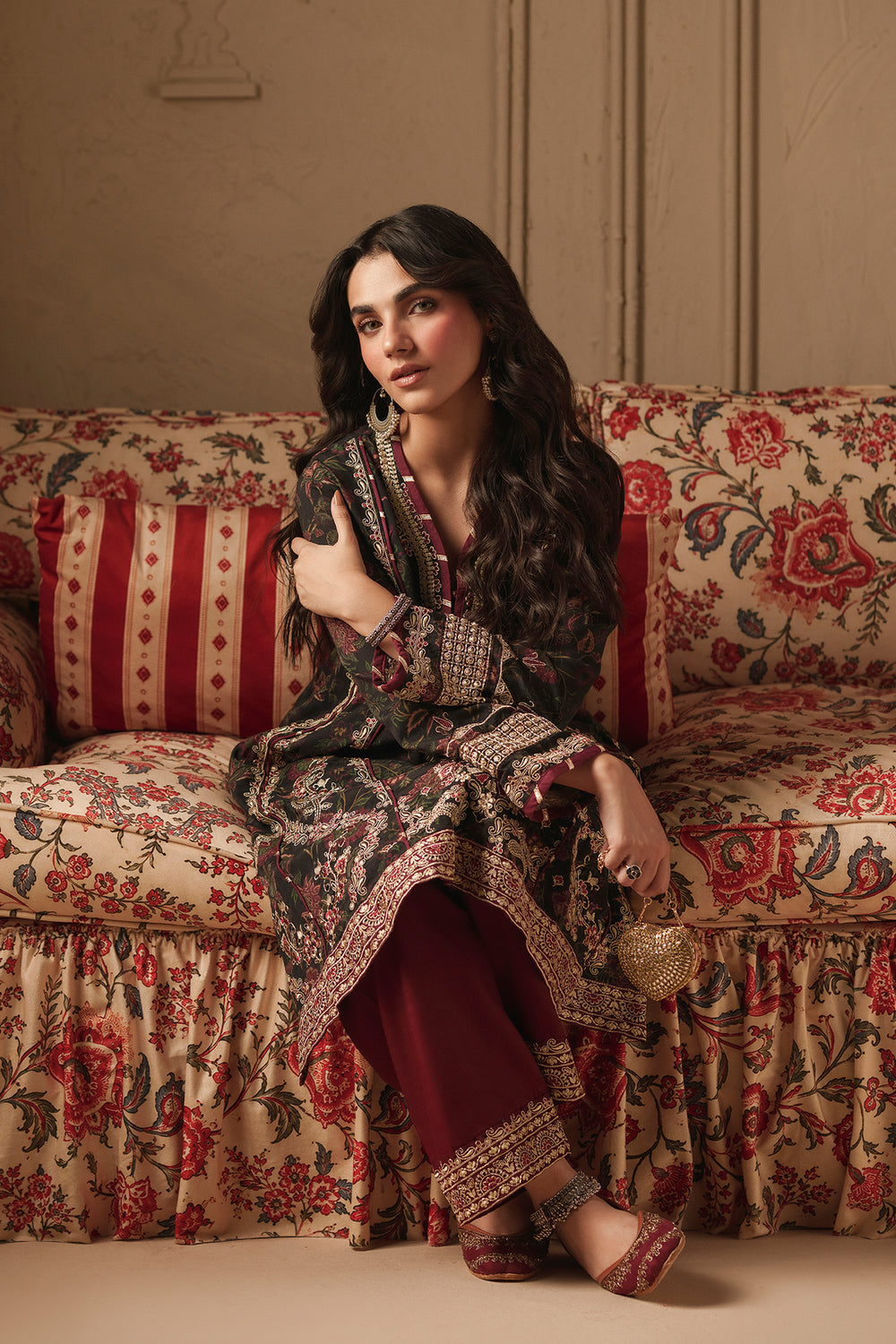 Bleached Rust Color ETHNC WOMEN - WINTER COLLECTION 2026