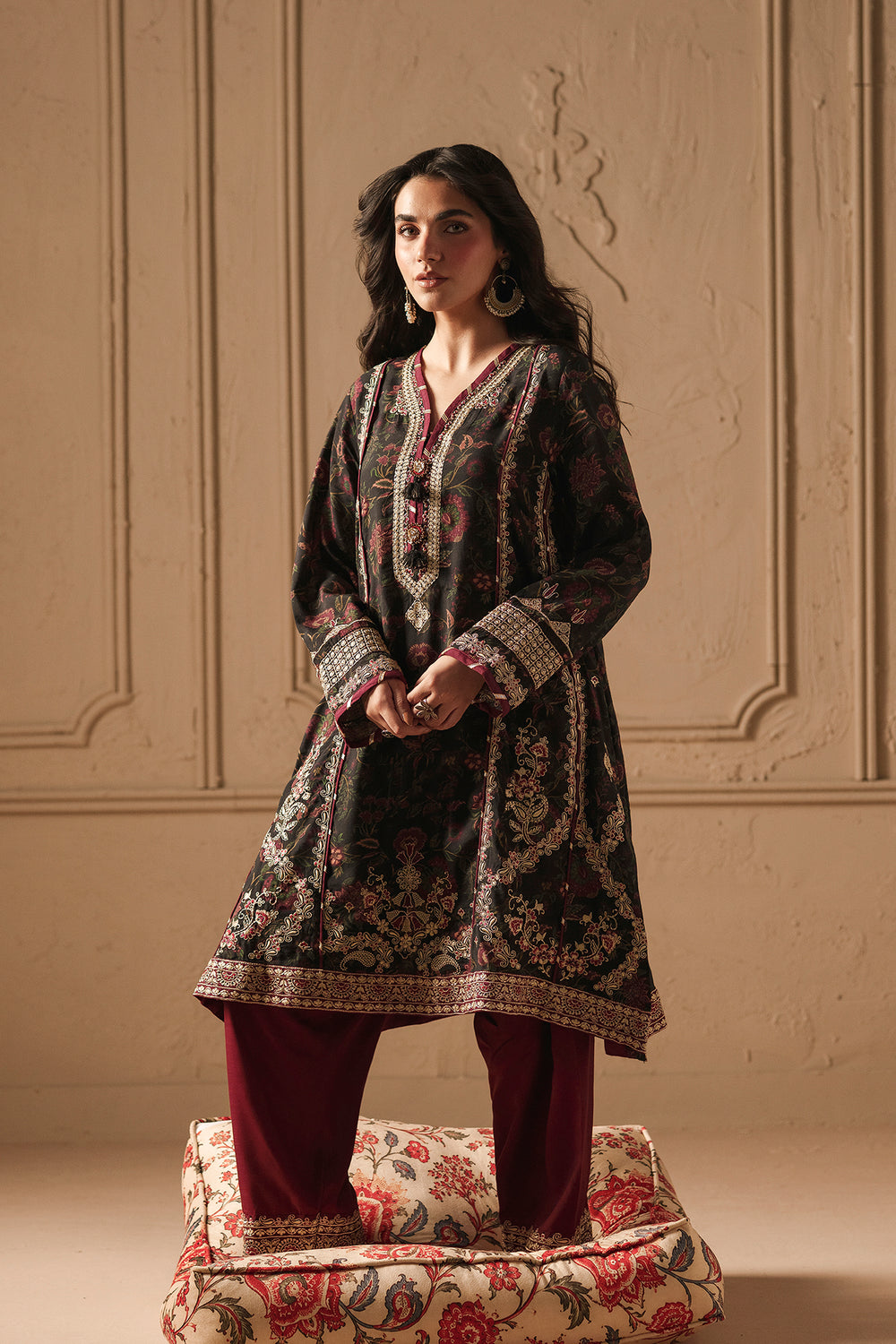 Bleached Rust Color ETHNC WOMEN - WINTER COLLECTION 2026