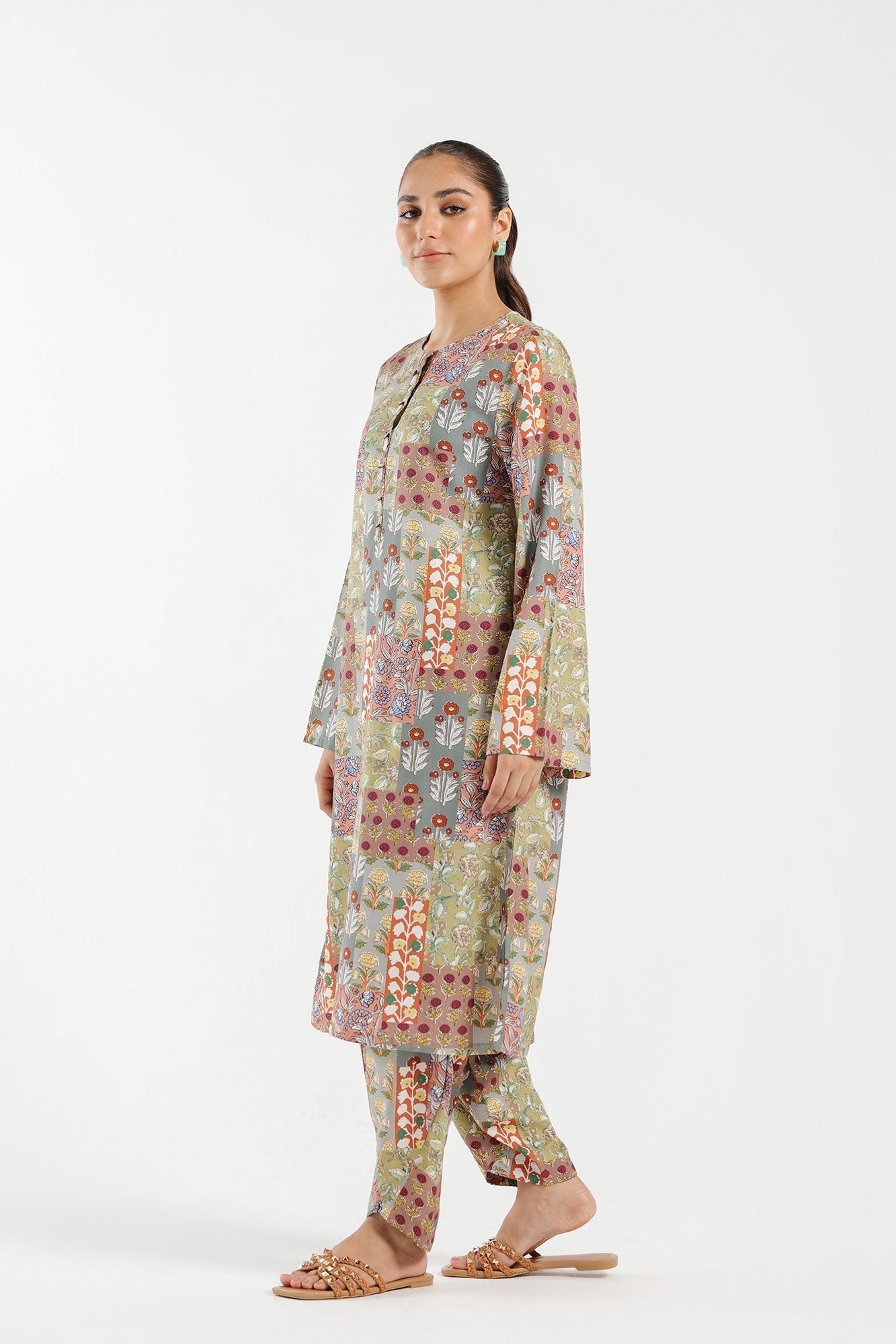 PRINTED SUIT  (E5183/102/122)