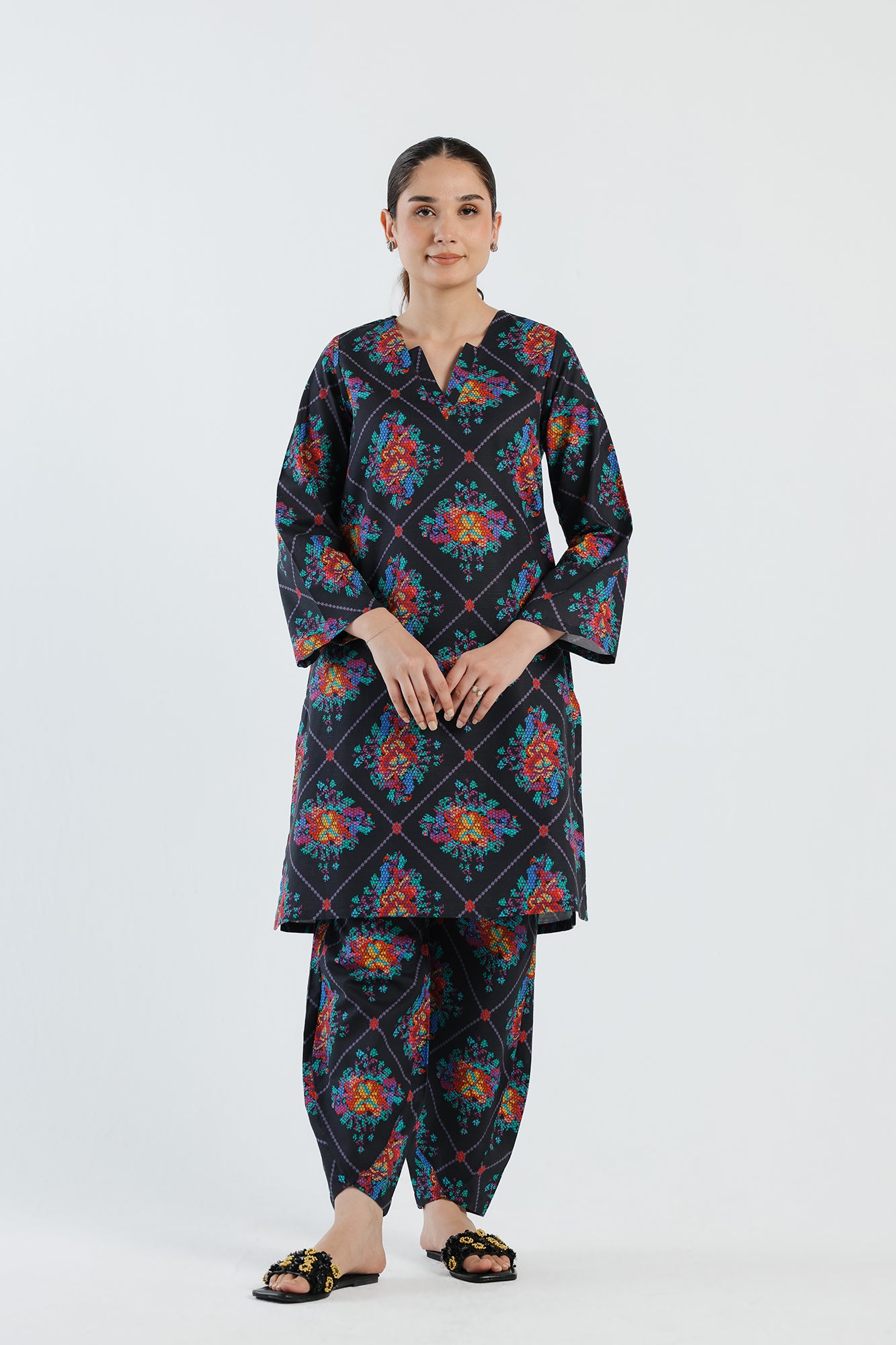 PRINTED SUIT (E5257/102/903)