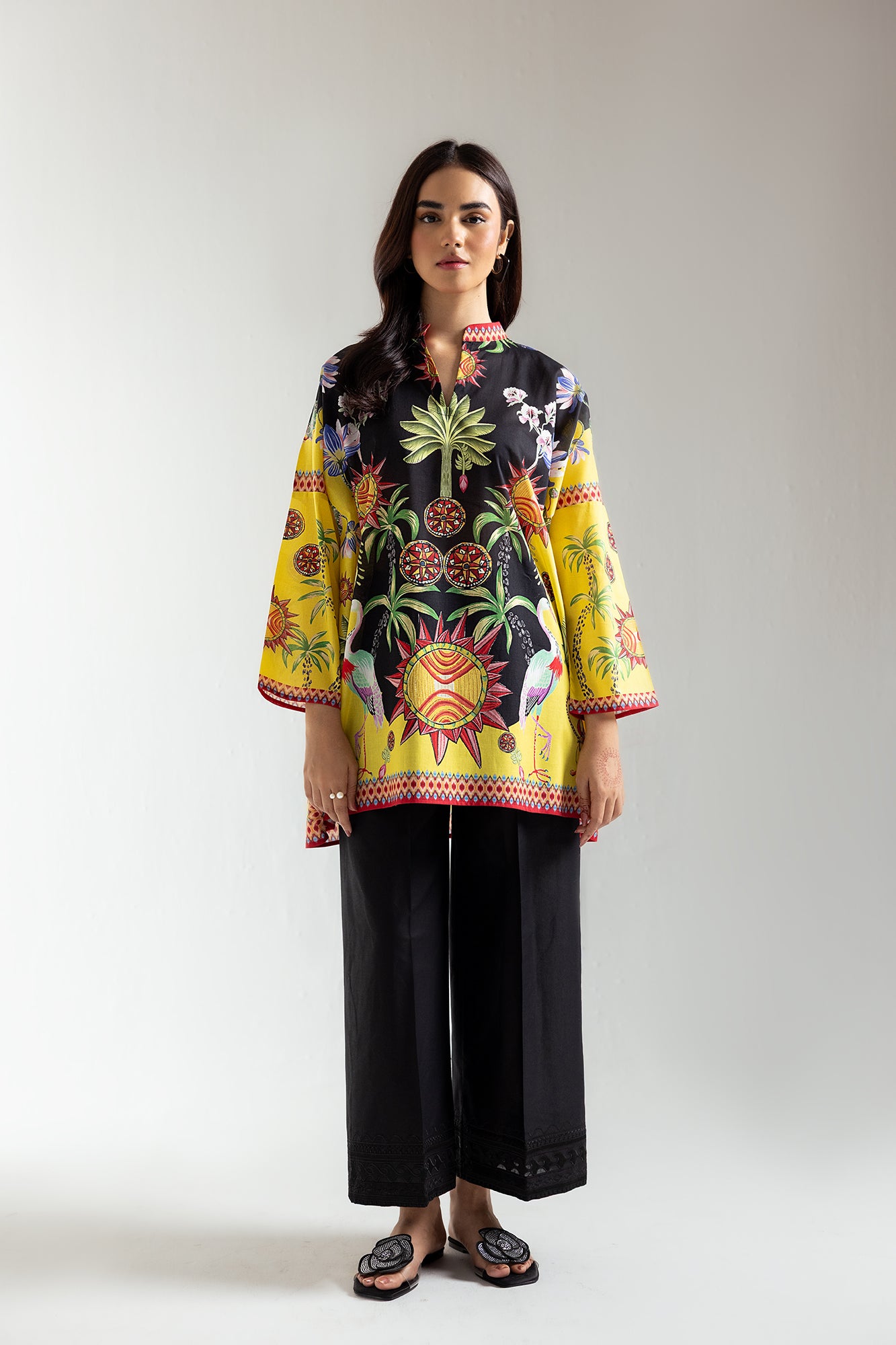 PRINTED KURTI (E5827/102/101)
