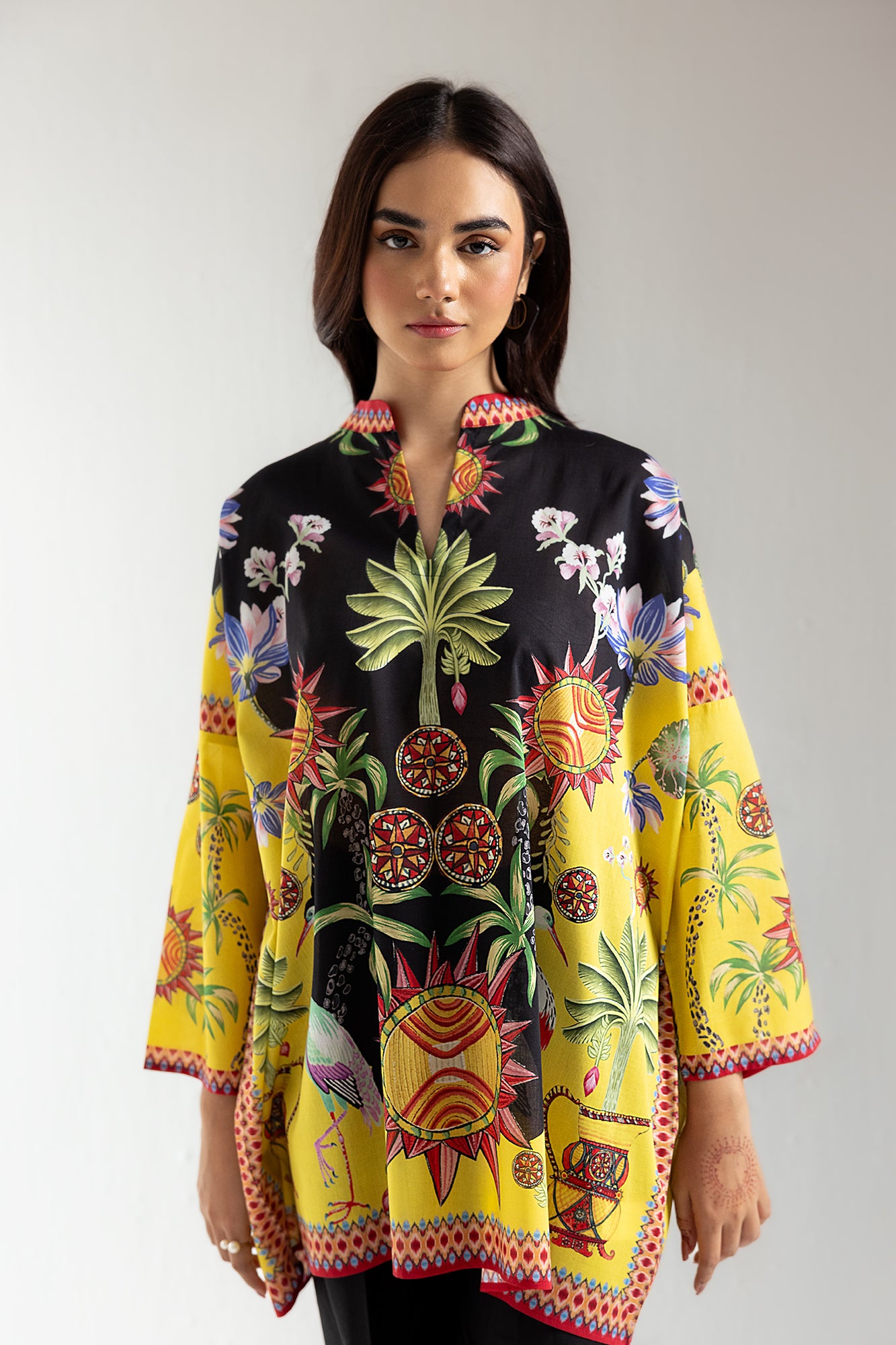 PRINTED KURTI (E5827/102/101)