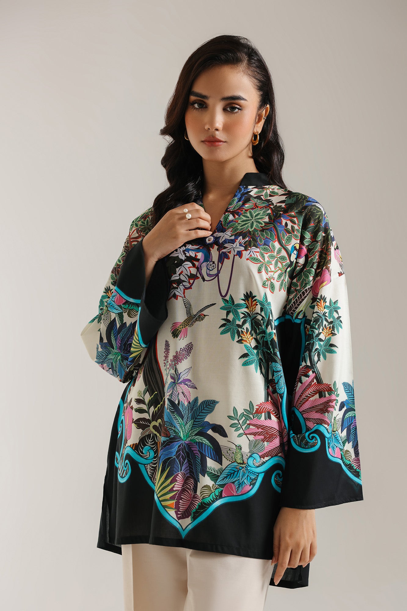 PRINTED KURTI (E5829/102/901)