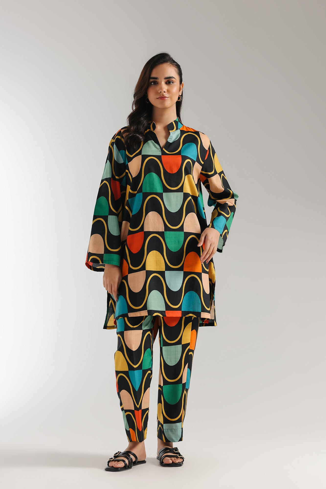 PRINTED SUIT (E5951/102/901)