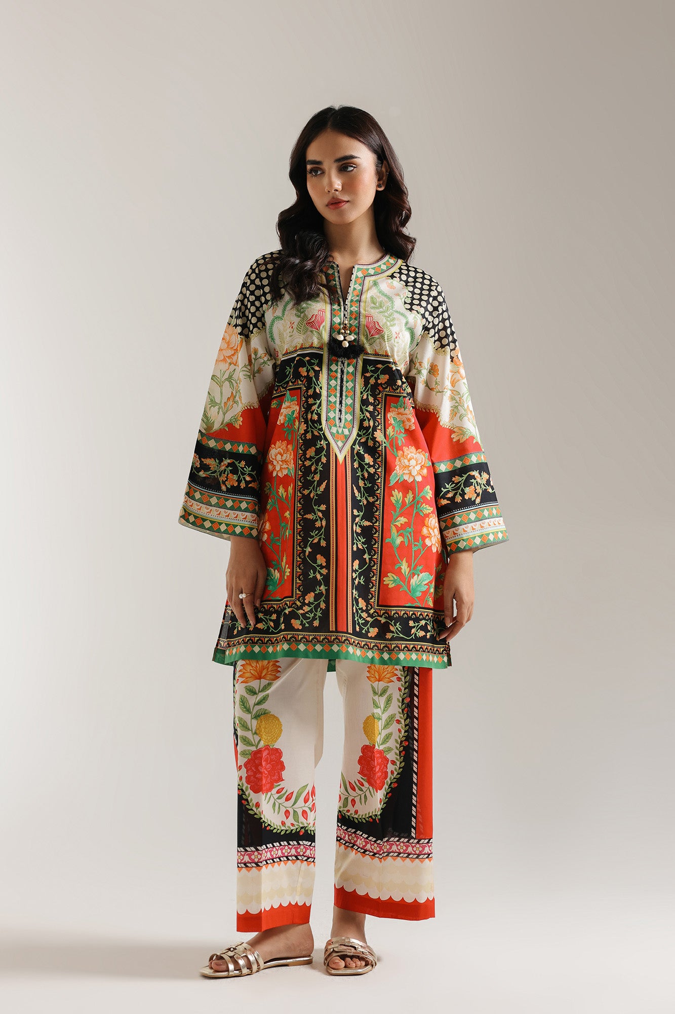 PRINTED SUIT (E6087/102/002)