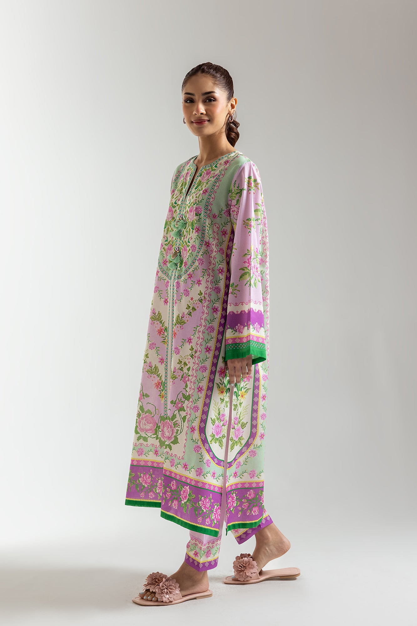 PRINTED SUIT (E6118/102/529)