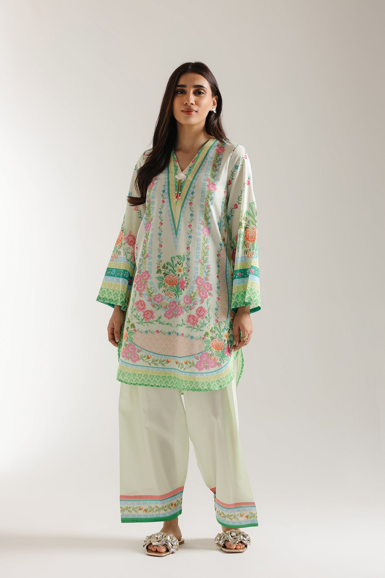 PRINTED SUIT (E6119/102/115)