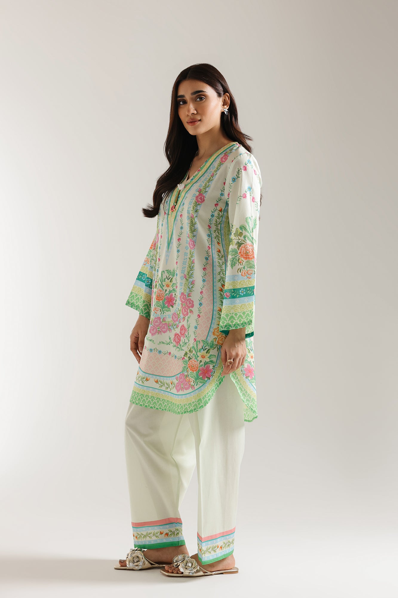 PRINTED SUIT (E6119/102/115)