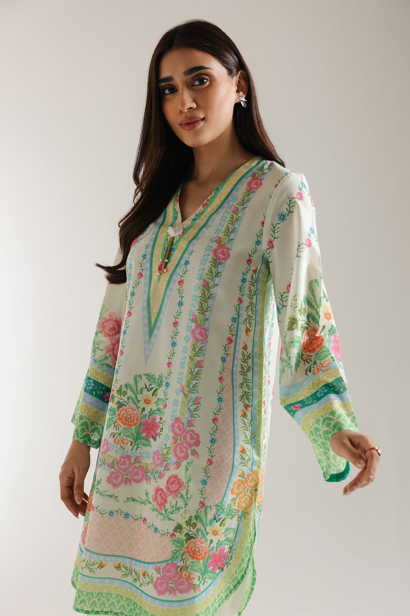 PRINTED SUIT (E6119/102/115)