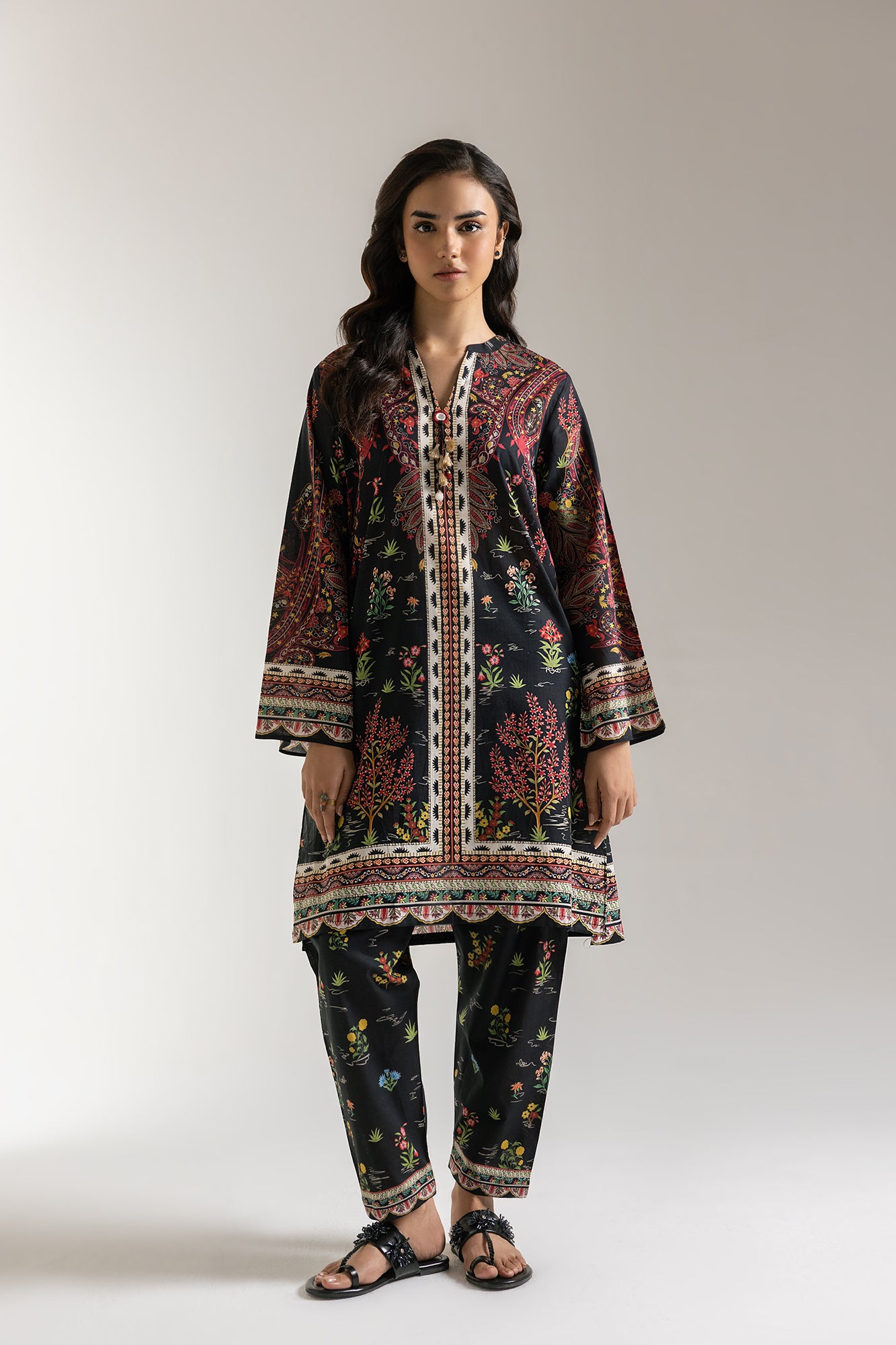 PRINTED SUIT (E6136/102/902)