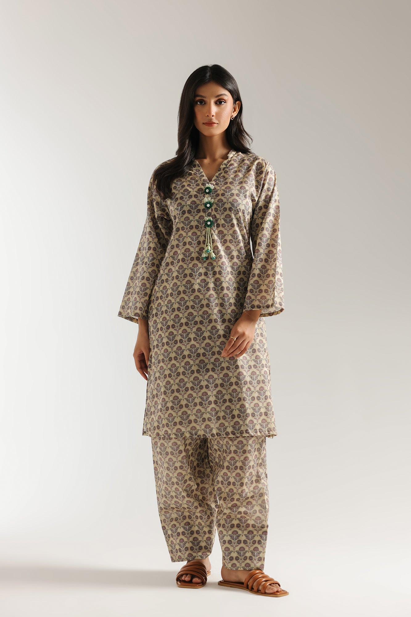 PRINTED SUIT (E6217/102/112)