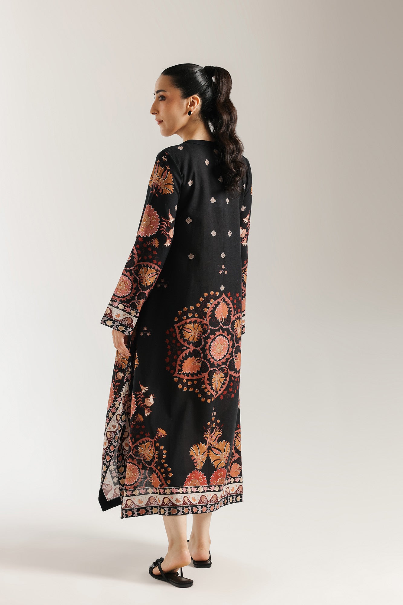 Vintage Ethnic Casual Dress