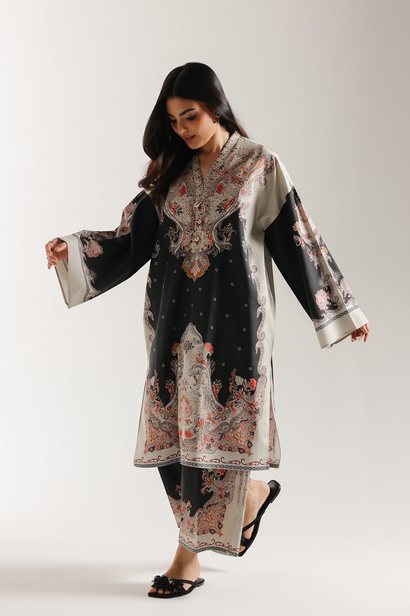 PRINTED SUIT (E7086/102/006)