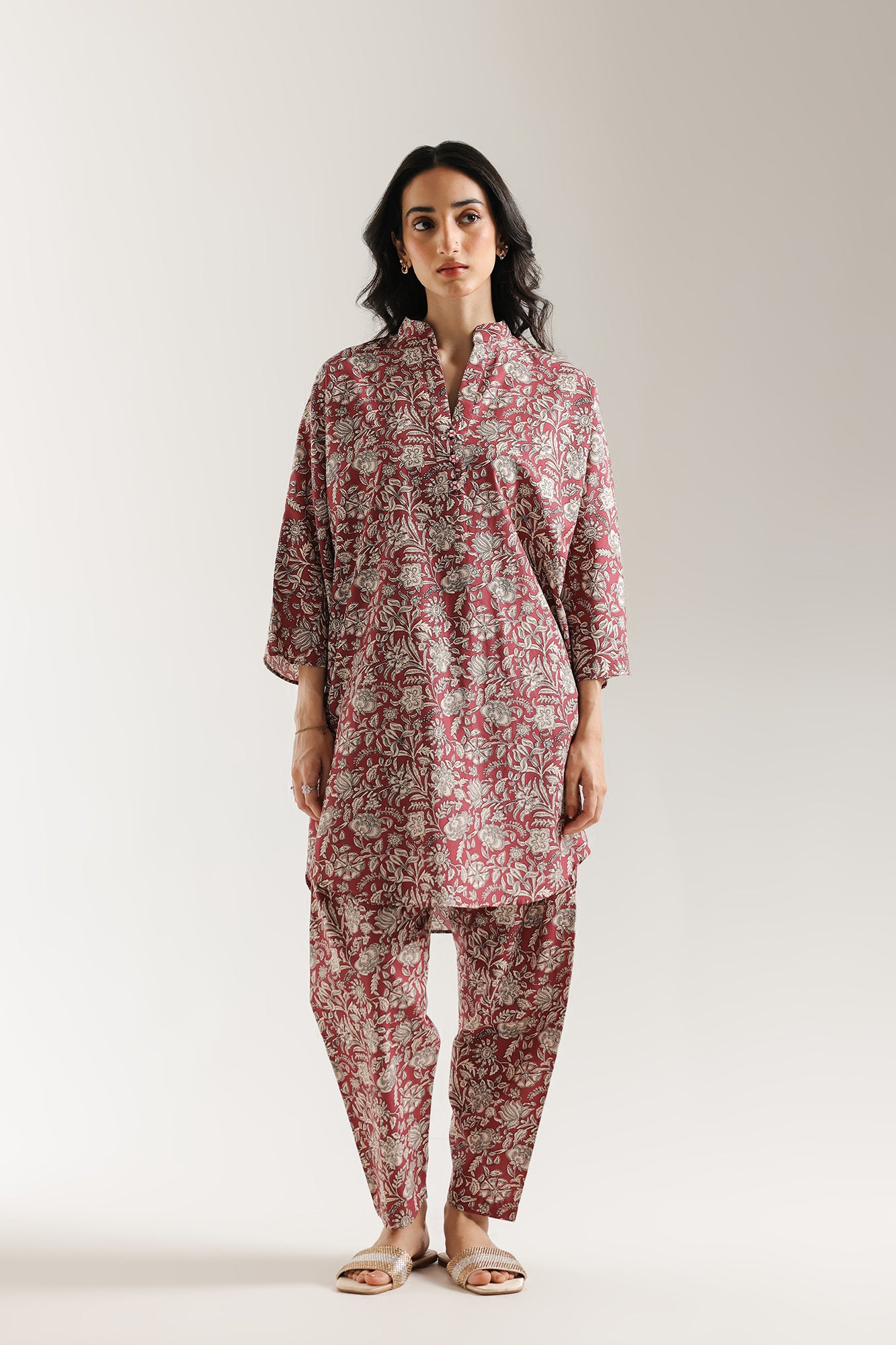PRINTED SUIT (E7115/102/521)