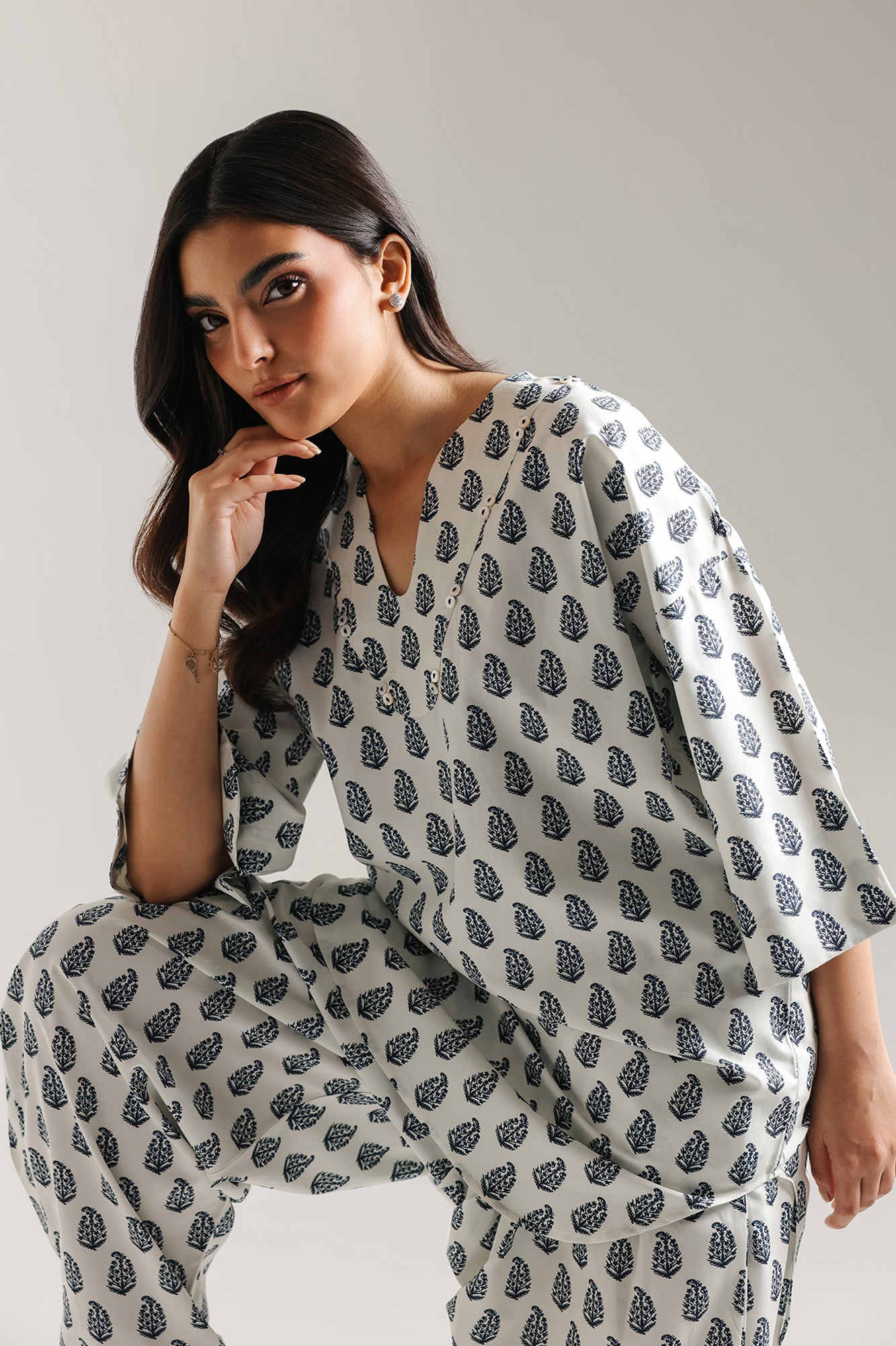 PRINTED SUIT (E7123/102/005)