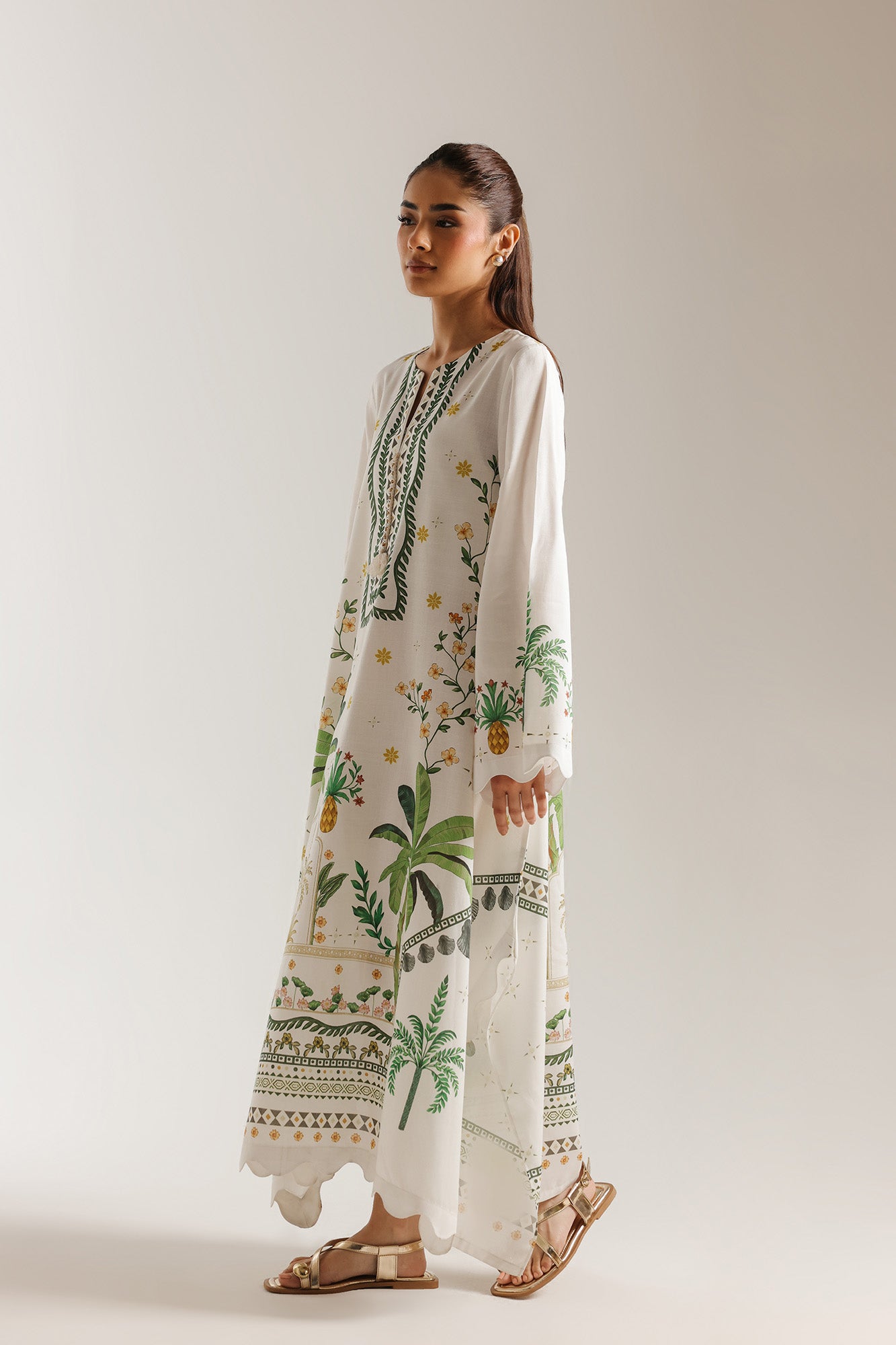 EMBROIDERED DRESS (E7510/102/002)