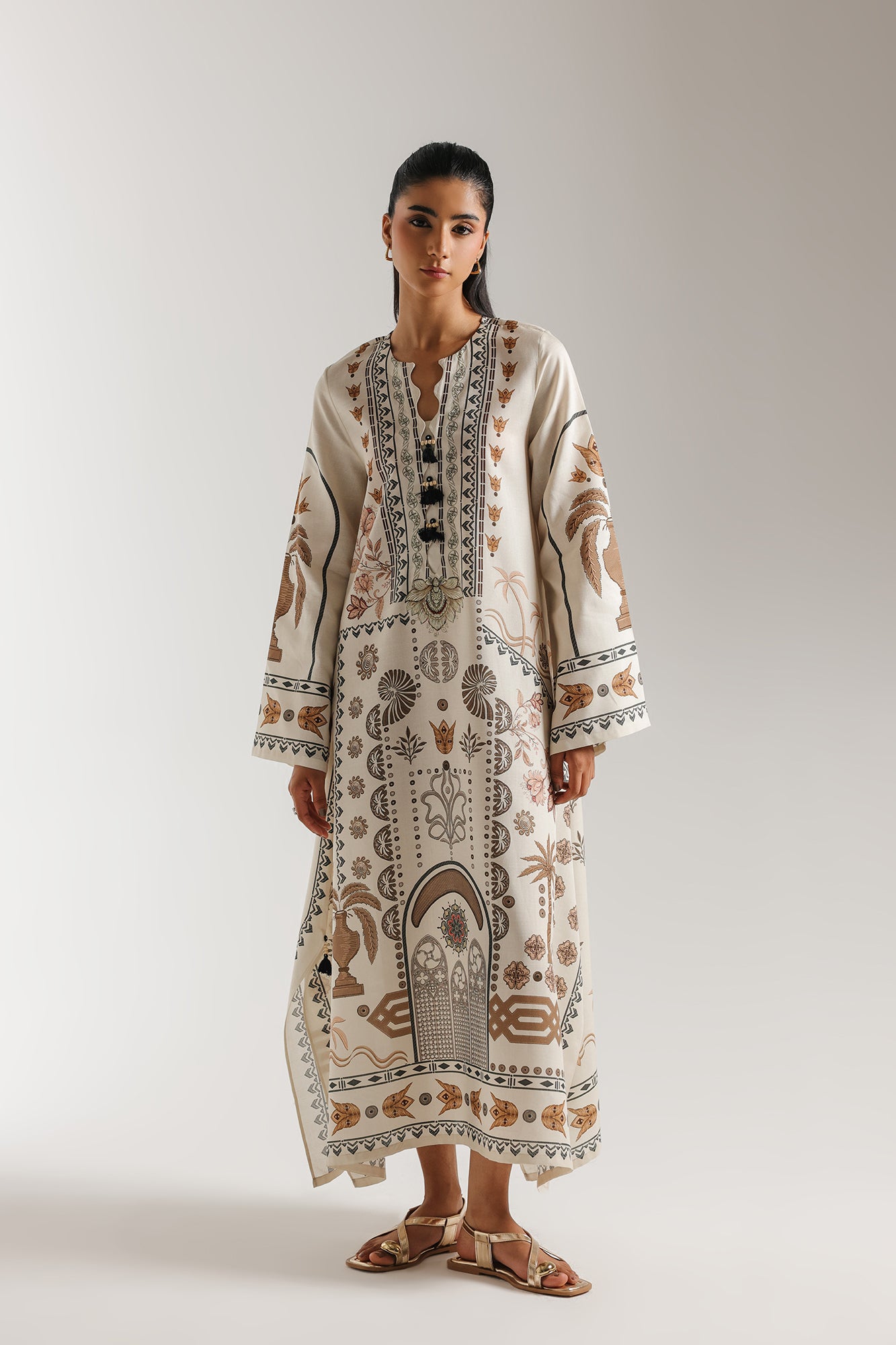 PRINTED DRESS (E7513/102/002)