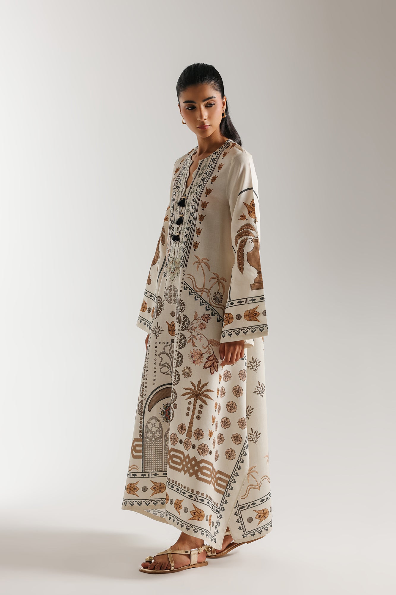 PRINTED DRESS (E7513/102/002)