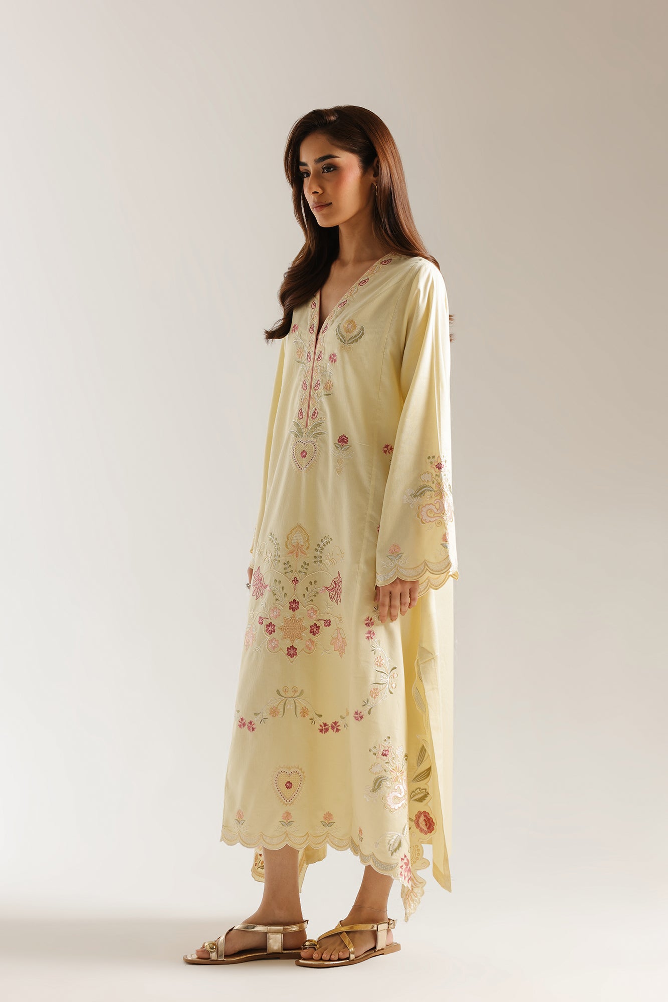 EMBROIDERED DRESS (E7517/102/115)