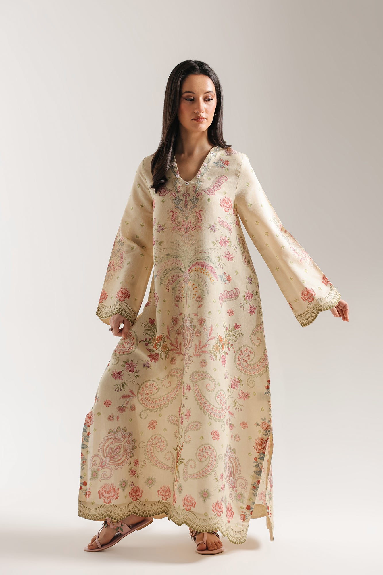 PRINTED KAFTAN (E7528/102/001)