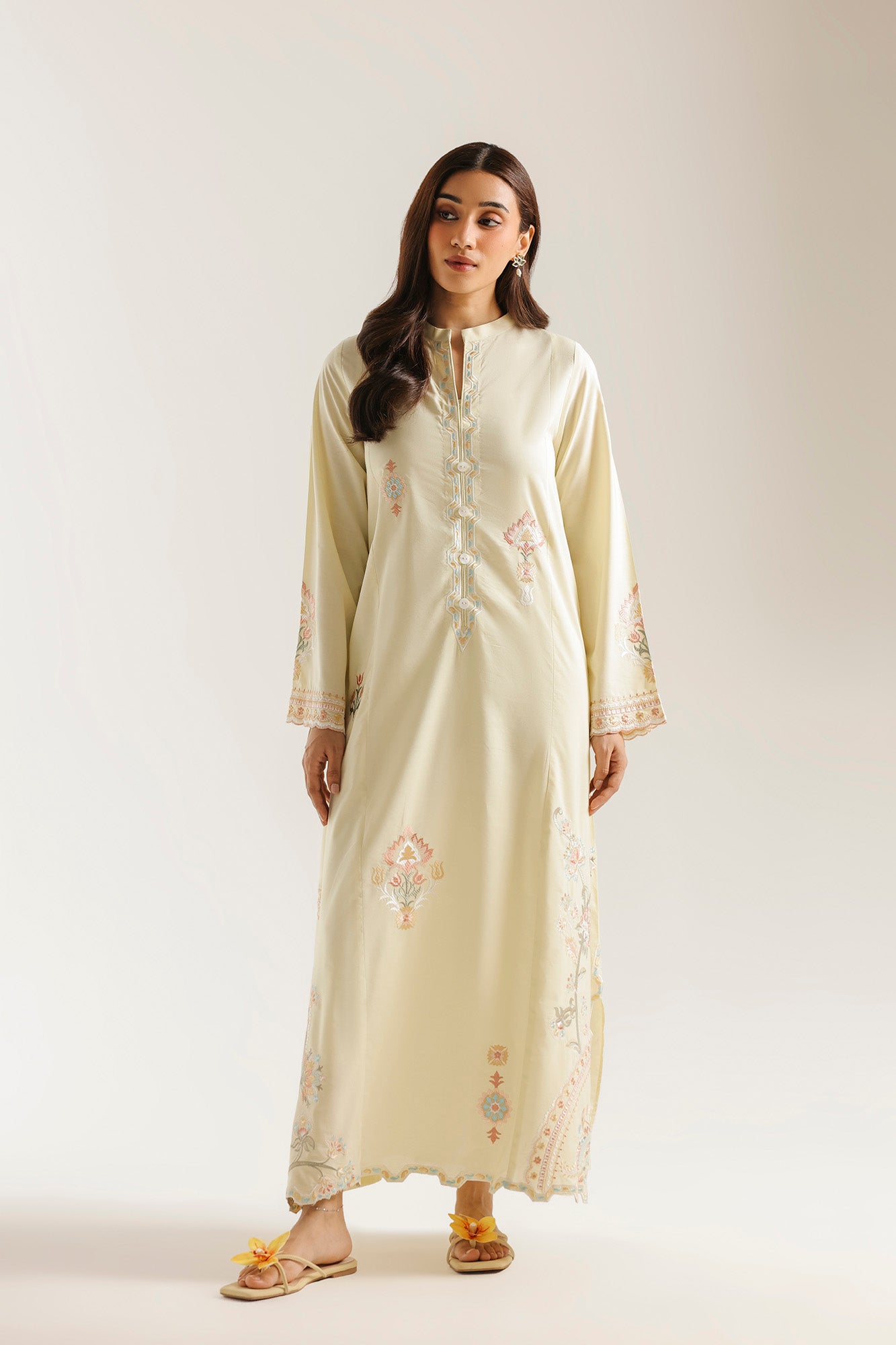 EMBROIDERED DRESS (E7559/102/110)