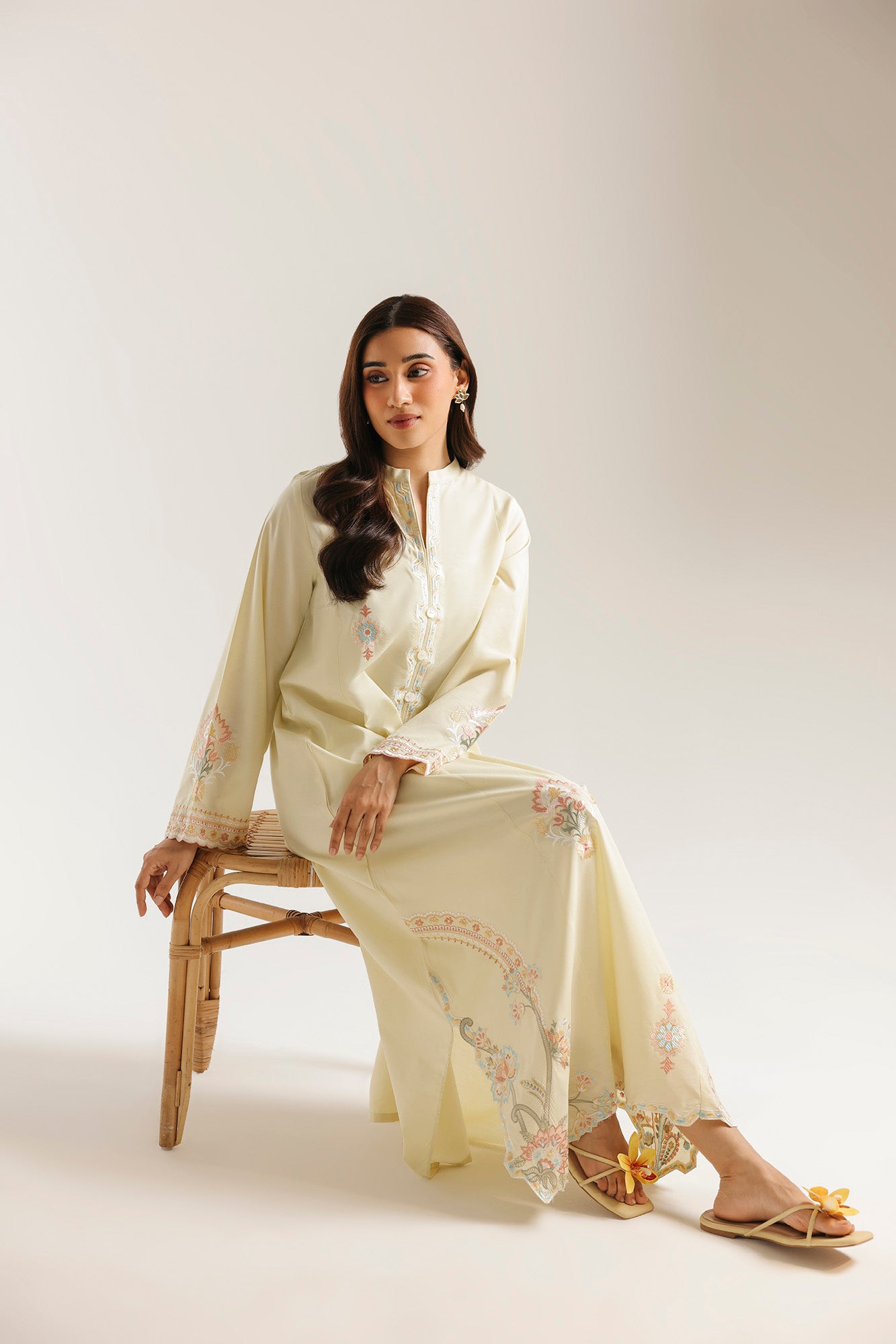 EMBROIDERED DRESS (E7559/102/110)