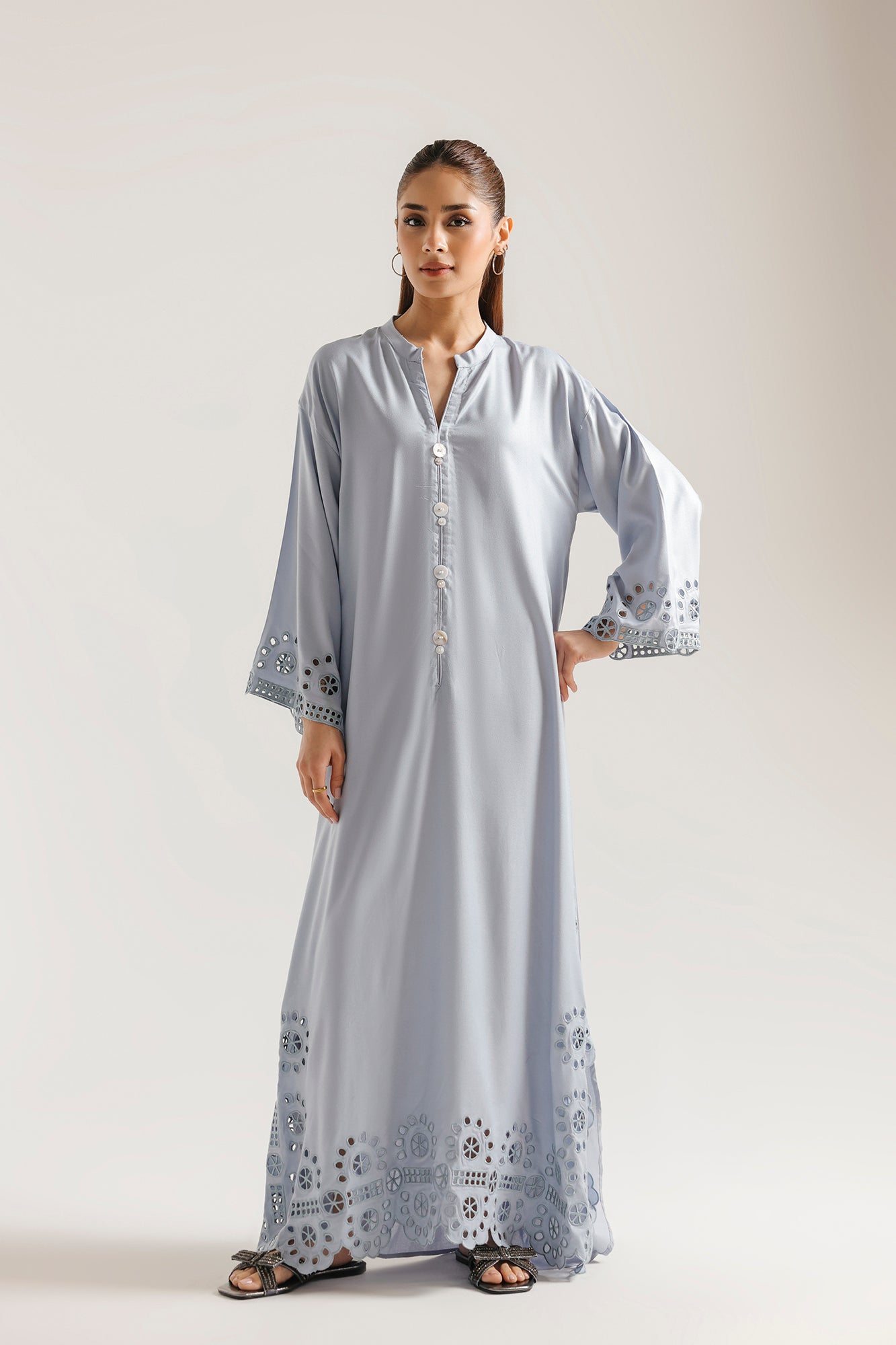 EMBROIDERED DRESS (E7563/102/637)