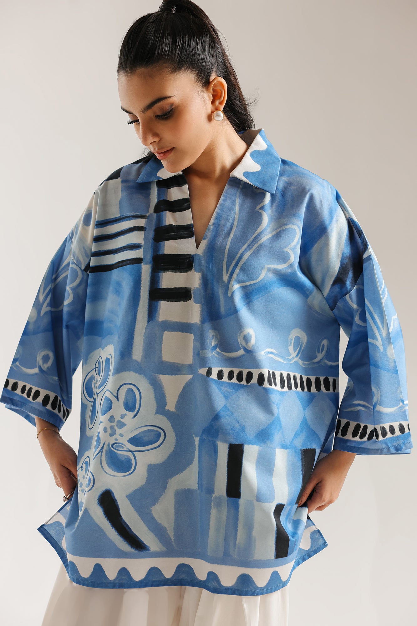 PRINTED KURTI (E7947/102/608)