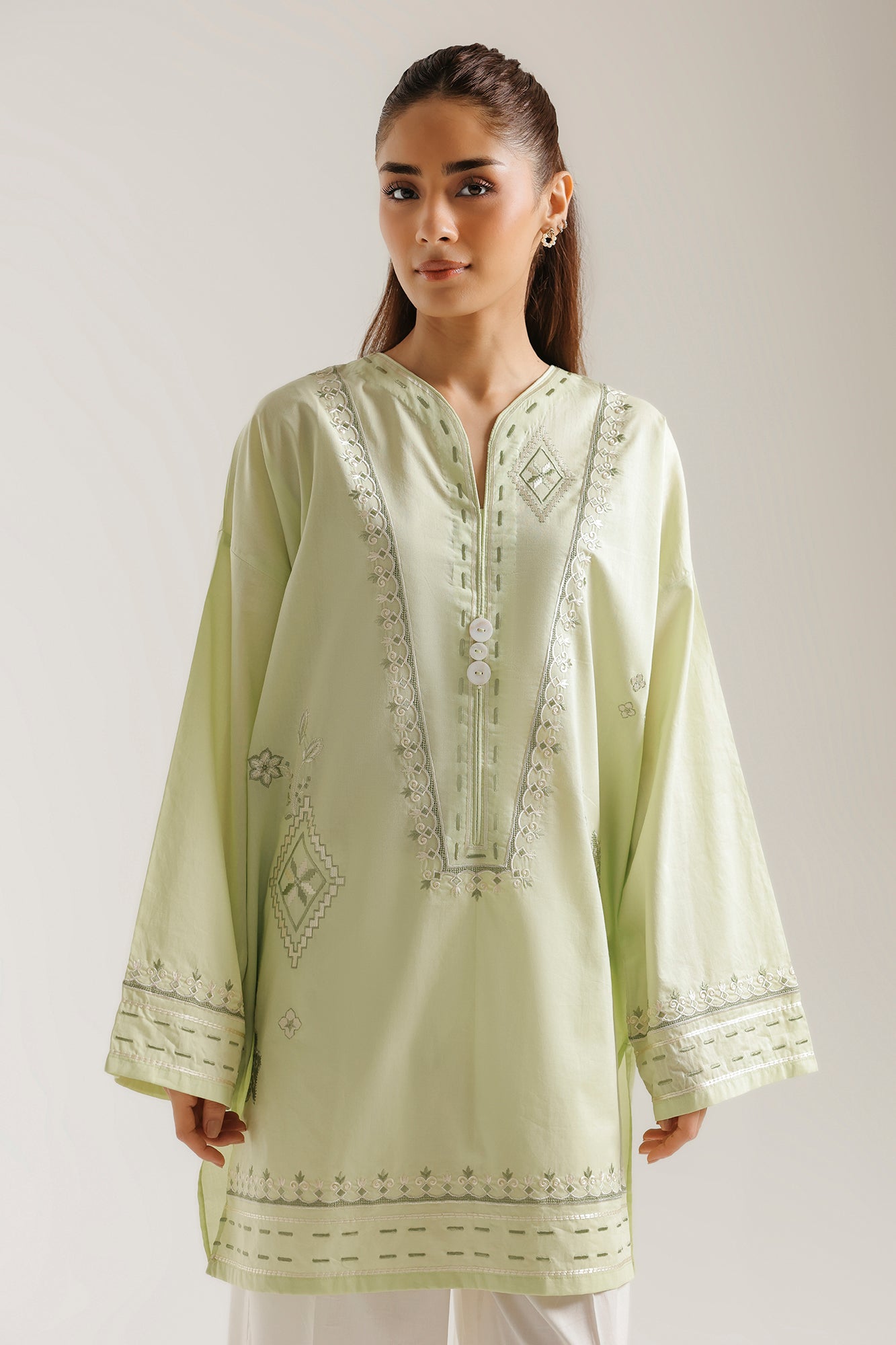 EMBROIDERED KURTI (E7960/102/129)