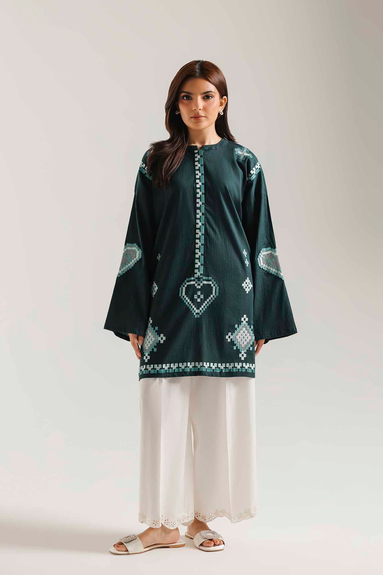 EMBROIDERED KURTI (E7989/102/706)