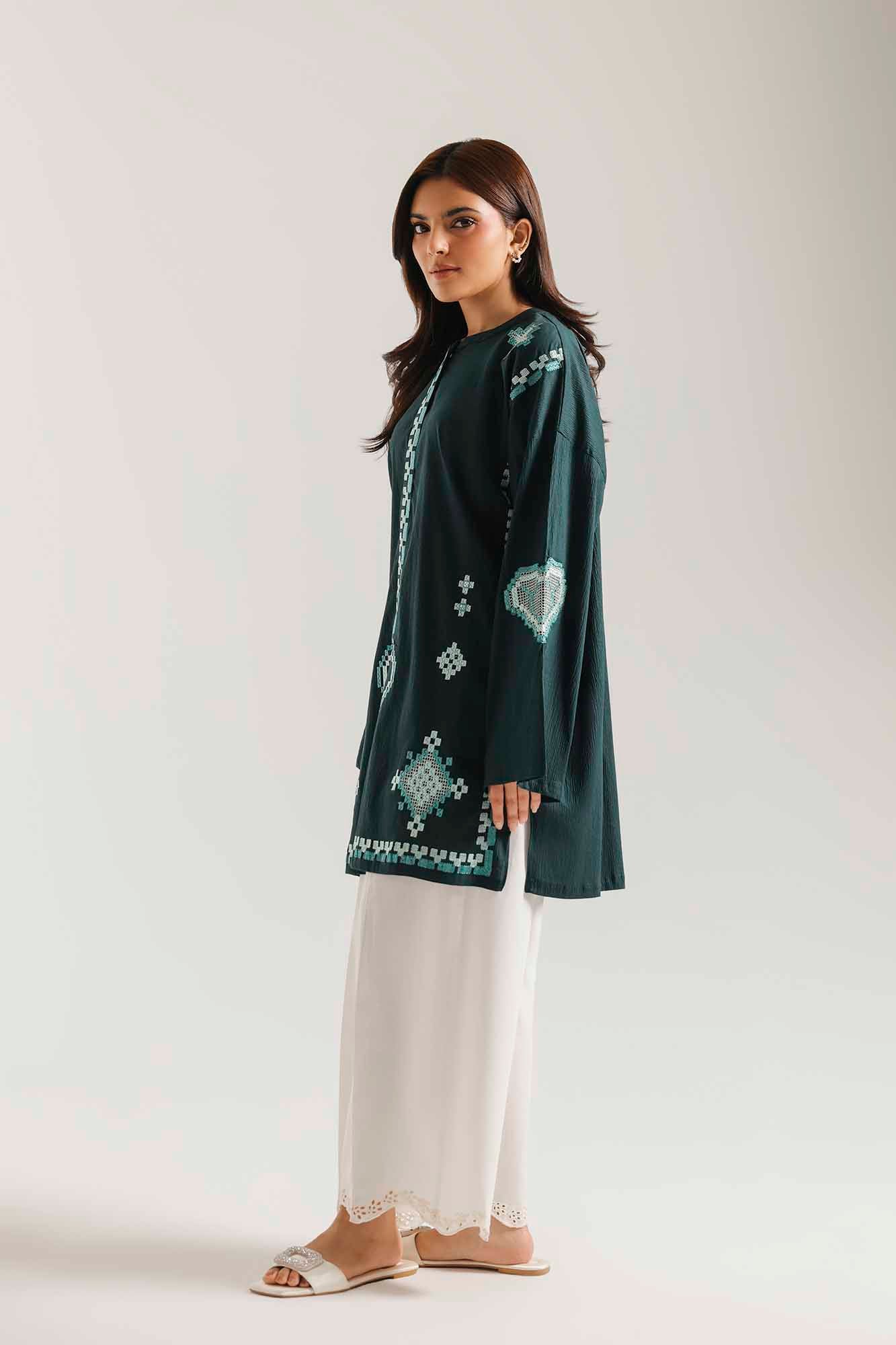 EMBROIDERED KURTI (E7989/102/706)