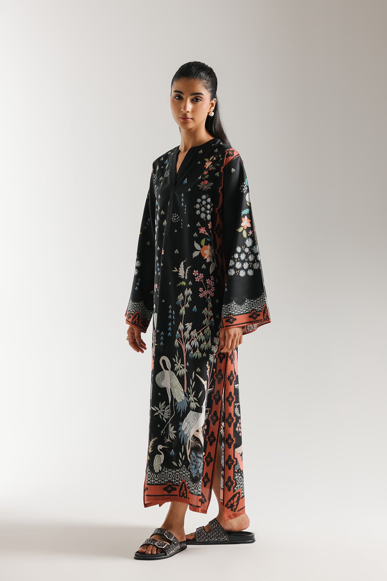 PRINTED KAFTAN (E8039/102/902)