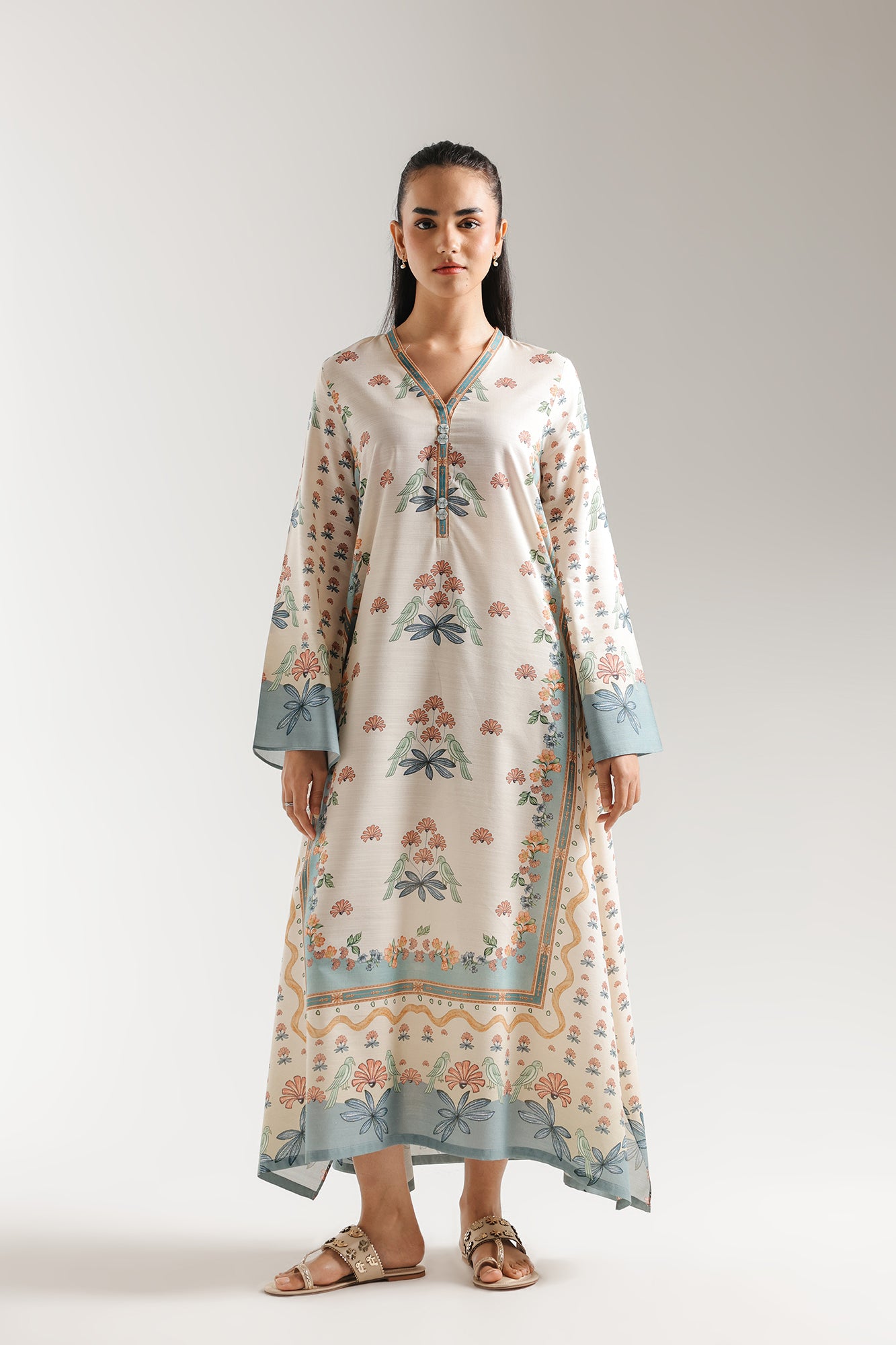 PRINTED DRESS (E8066/102/004)