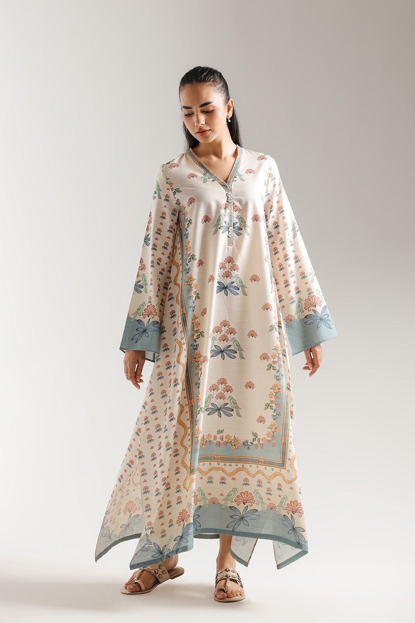 PRINTED DRESS (E8066/102/004)