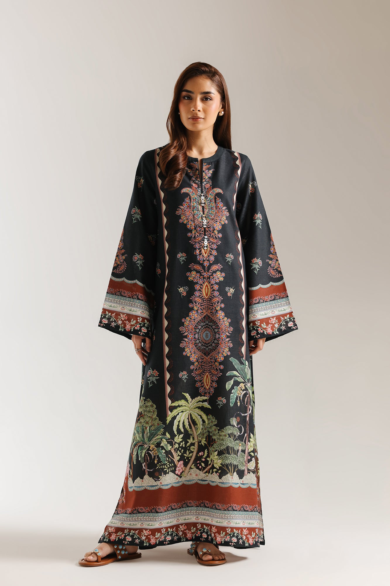 PRINTED KAFTAN (E8115/102/902)