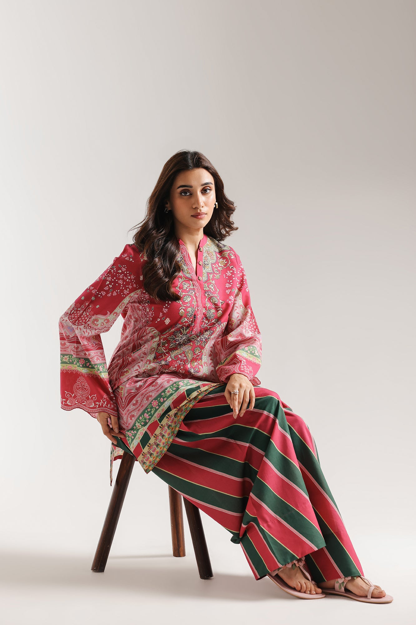 PRINTED SUIT (E8117/102/406)