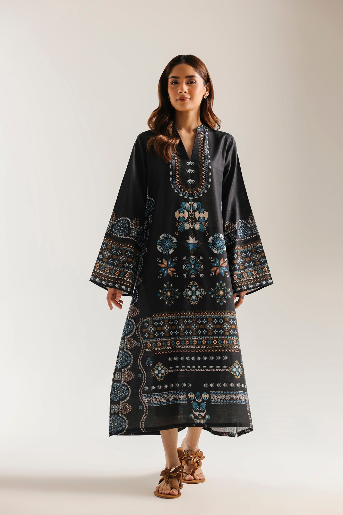 PRINTED KAFTAN (E8194/102/902)