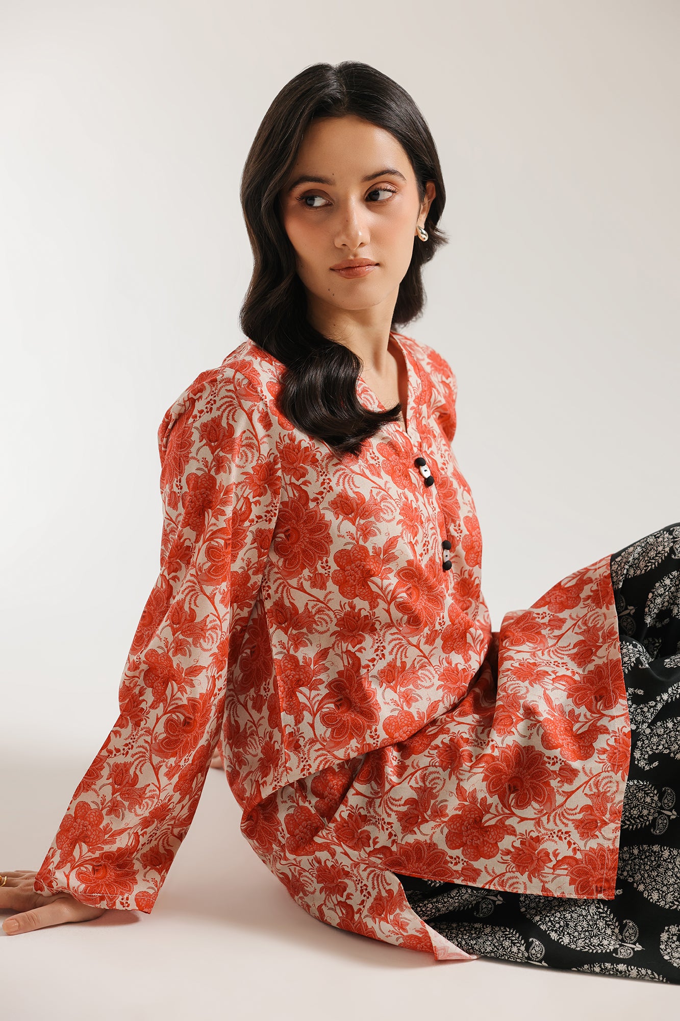 PRINTED SUIT (E8204/102/002)