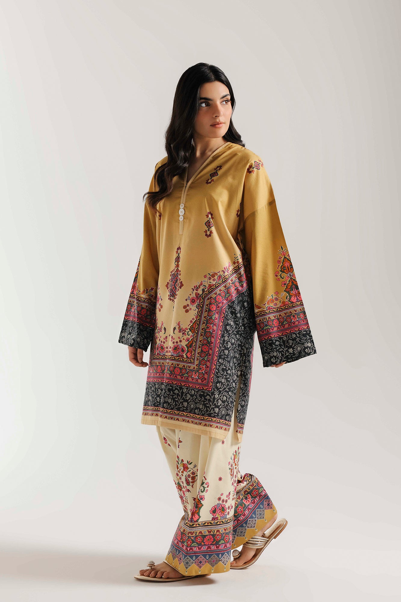 PRINTED SUIT (E8264/102/104)