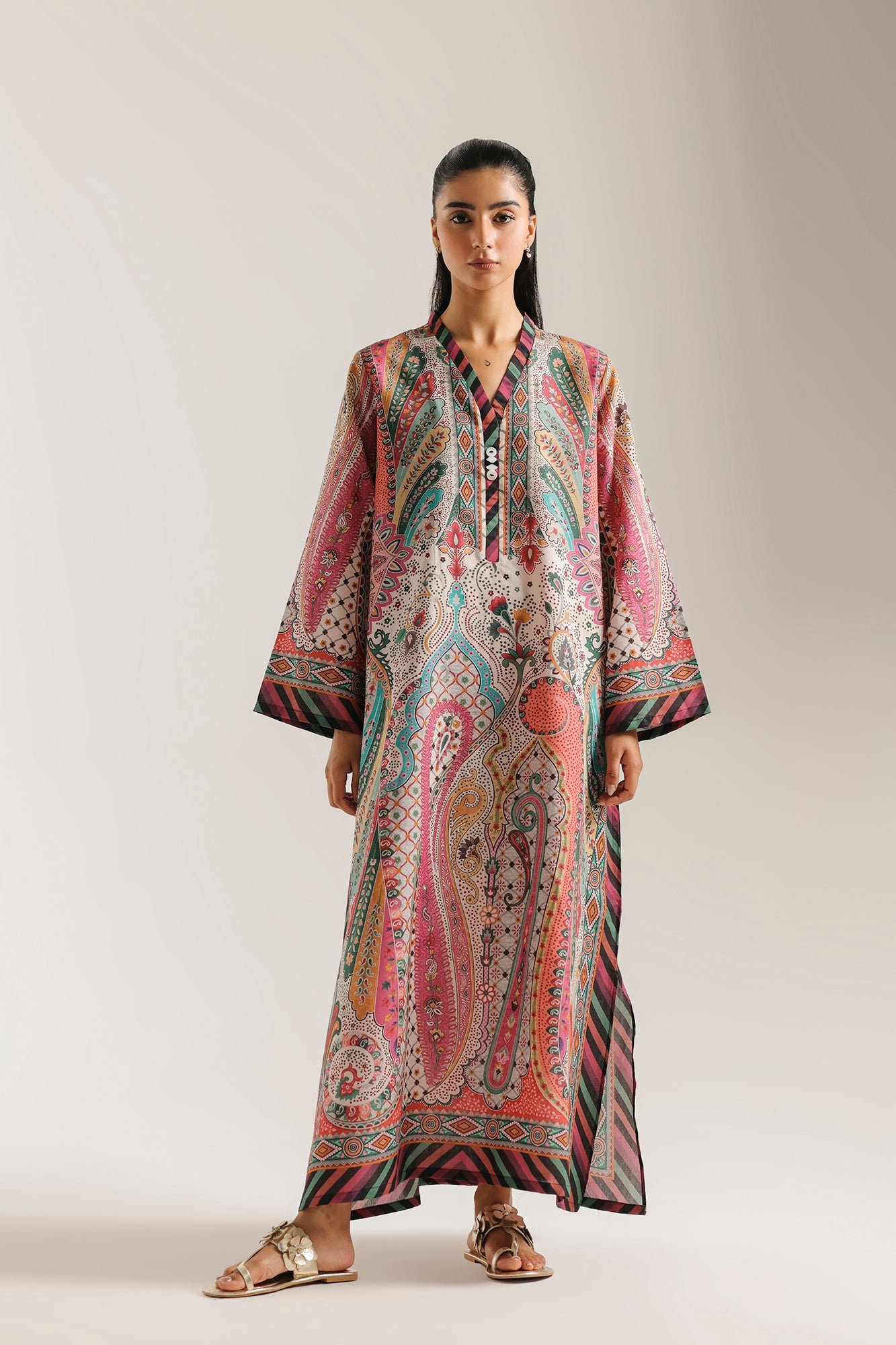 PRINTED KAFTAN (E8311/102/003)