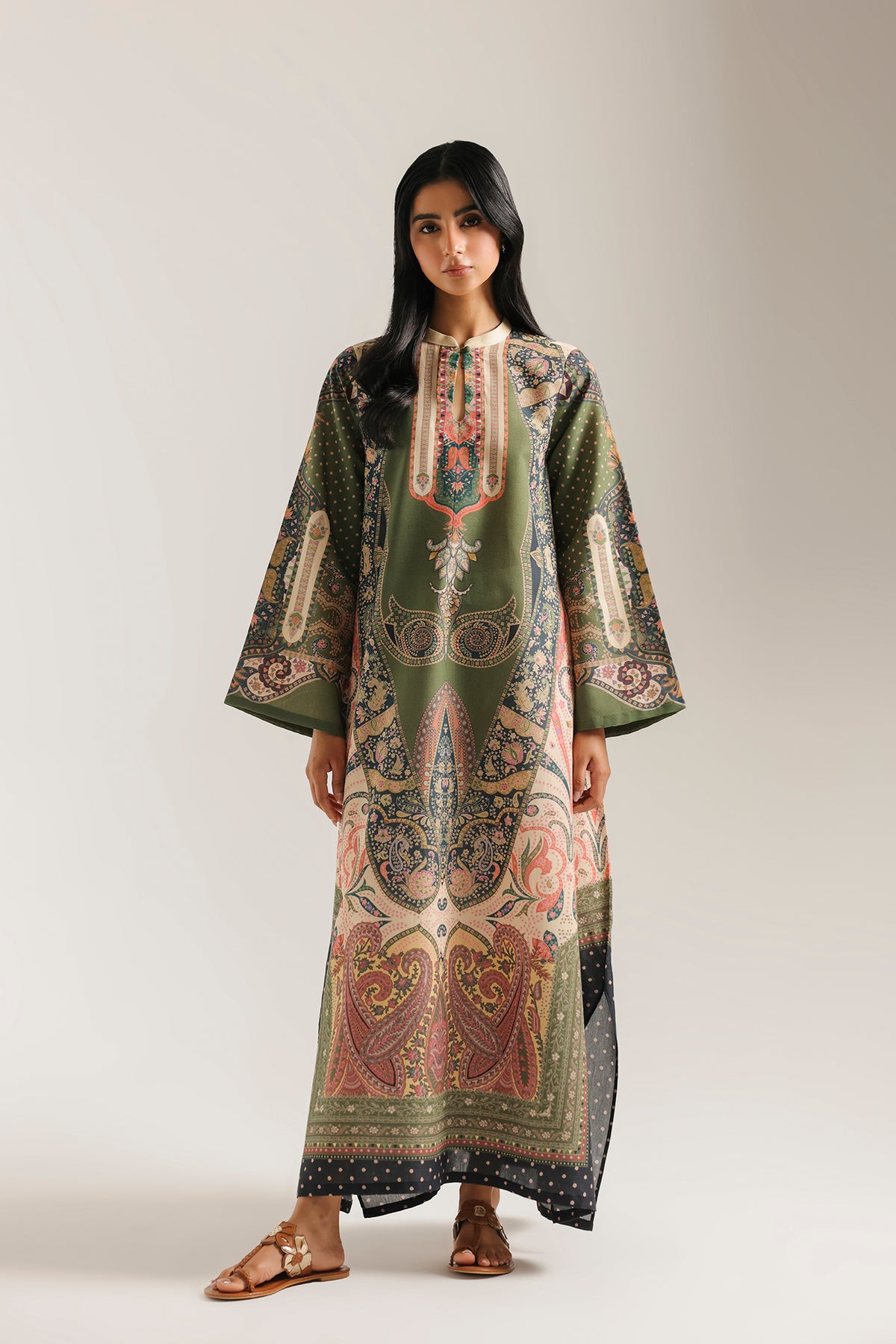 EMBROIDERED DRESS (E8314/102/122)