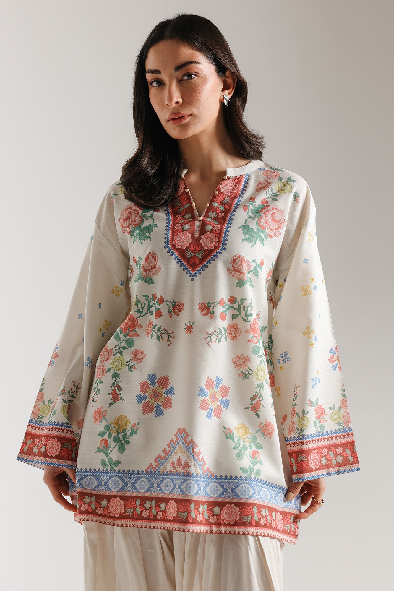 PRINTED KURTI (E8373/102/004)