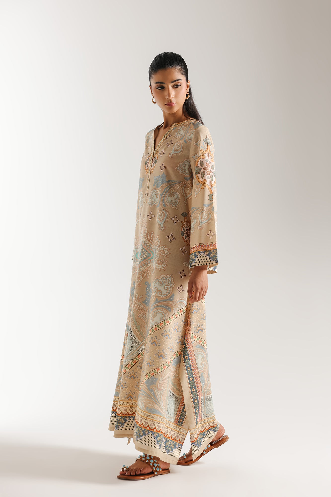 PRINTED KAFTAN (E8380/102/113)