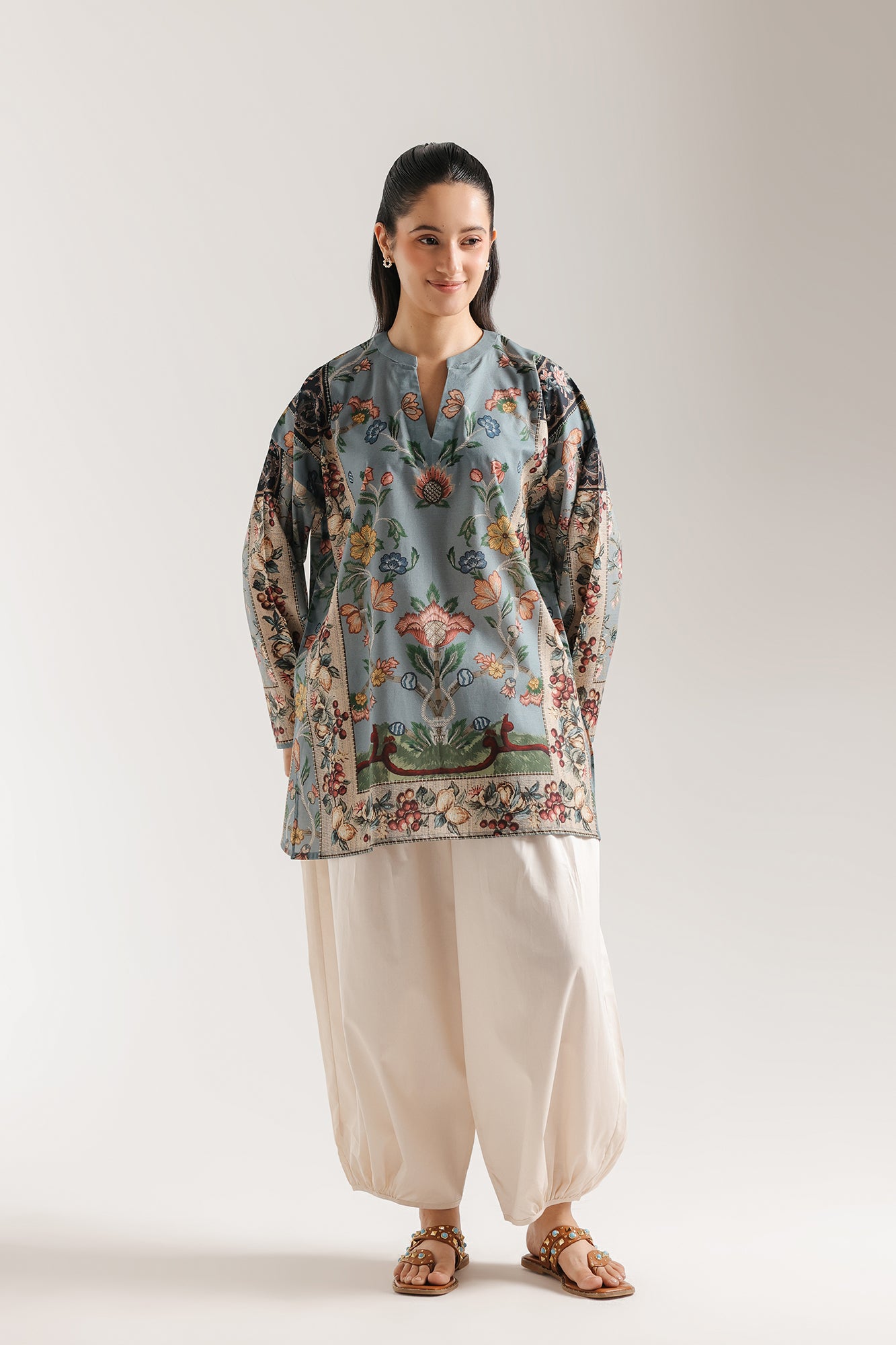 PRINTED KURTI (E8413/102/718)